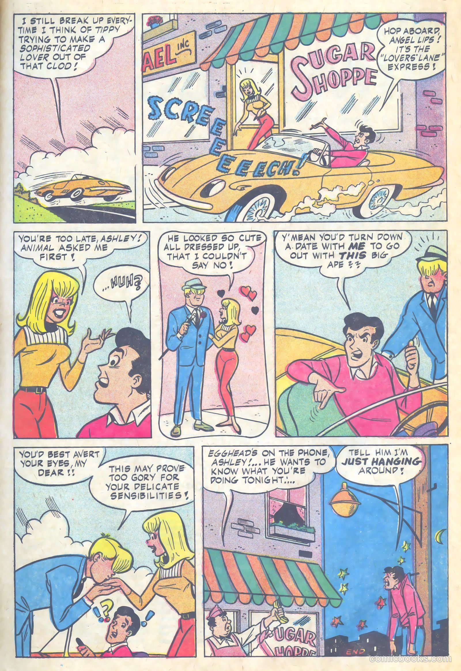 Tippy's Friends Go-Go and Animal #7 — page 17 of 55