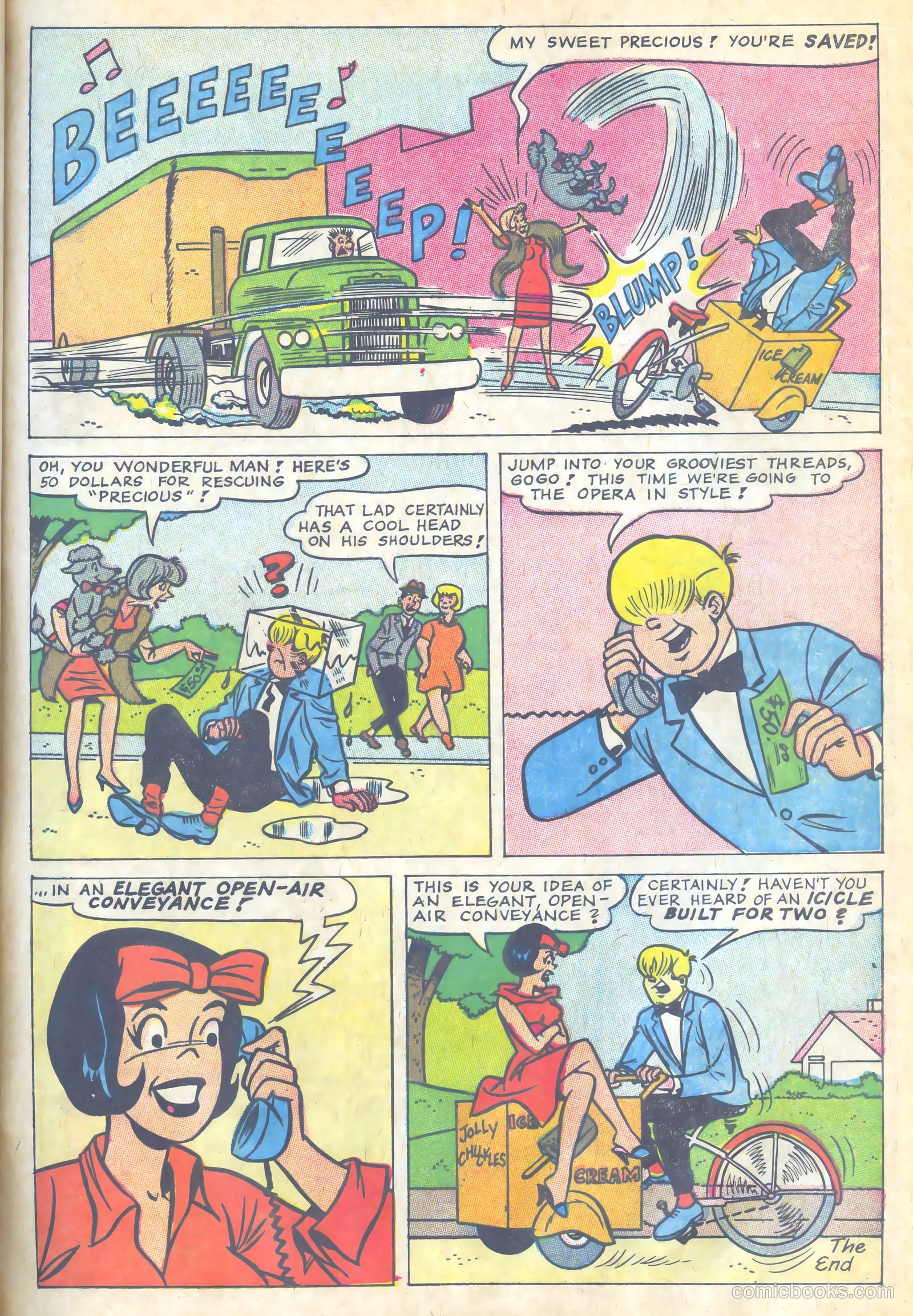Tippy's Friends Go-Go and Animal #7 — page 25 of 55