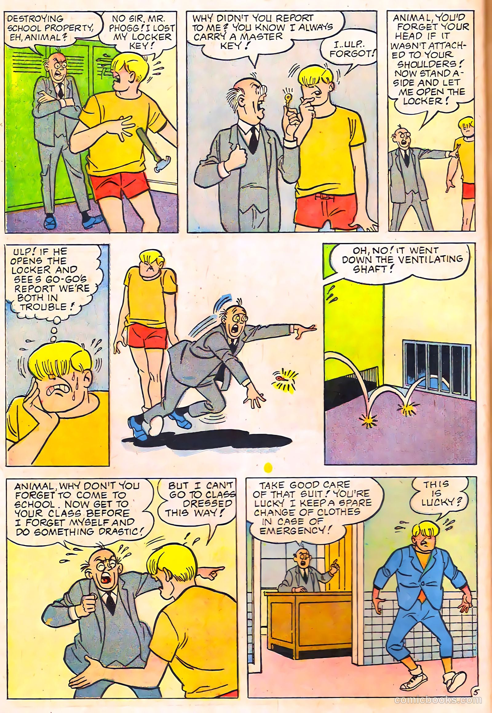 Tippy's Friends Go-Go and Animal #9 — page 16 of 51