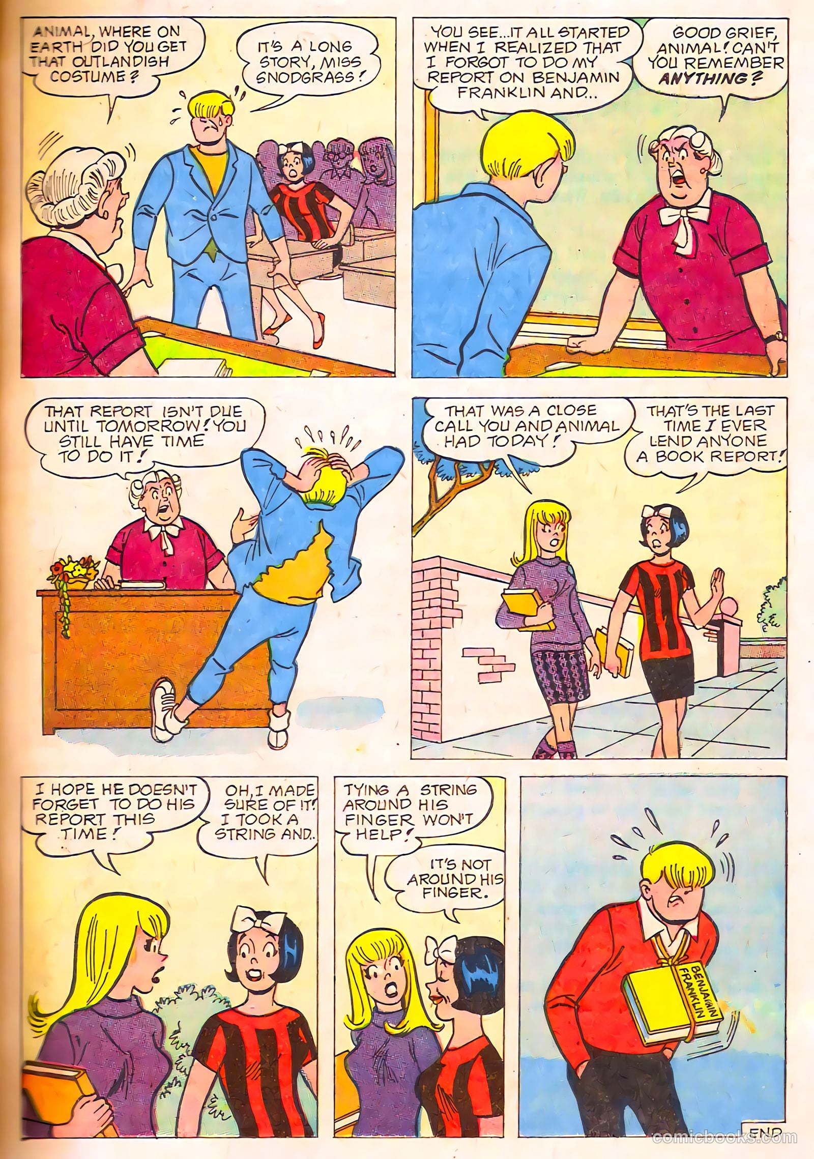 Tippy's Friends Go-Go and Animal #9 — page 17 of 51