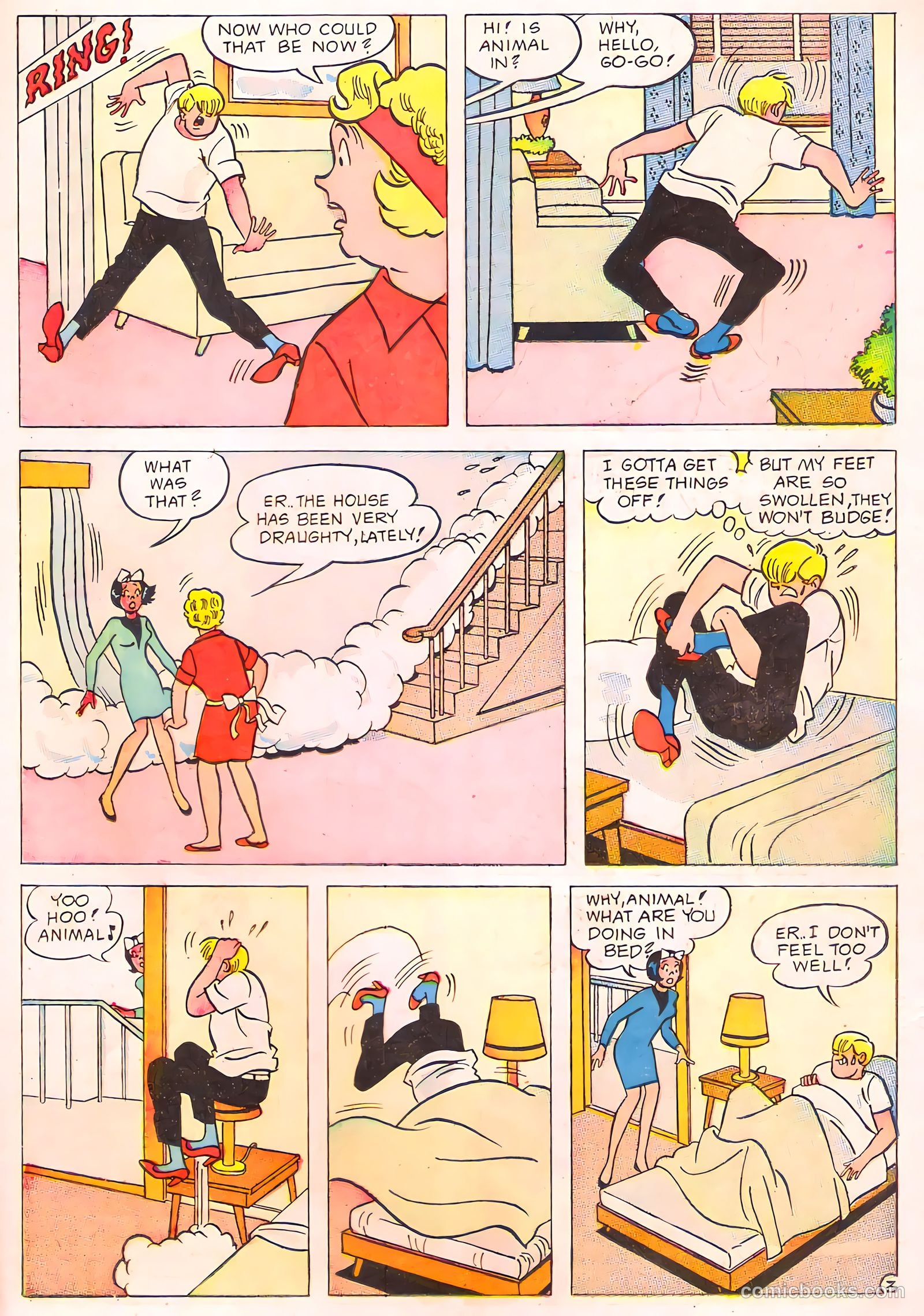 Tippy's Friends Go-Go and Animal #9 — page 35 of 51