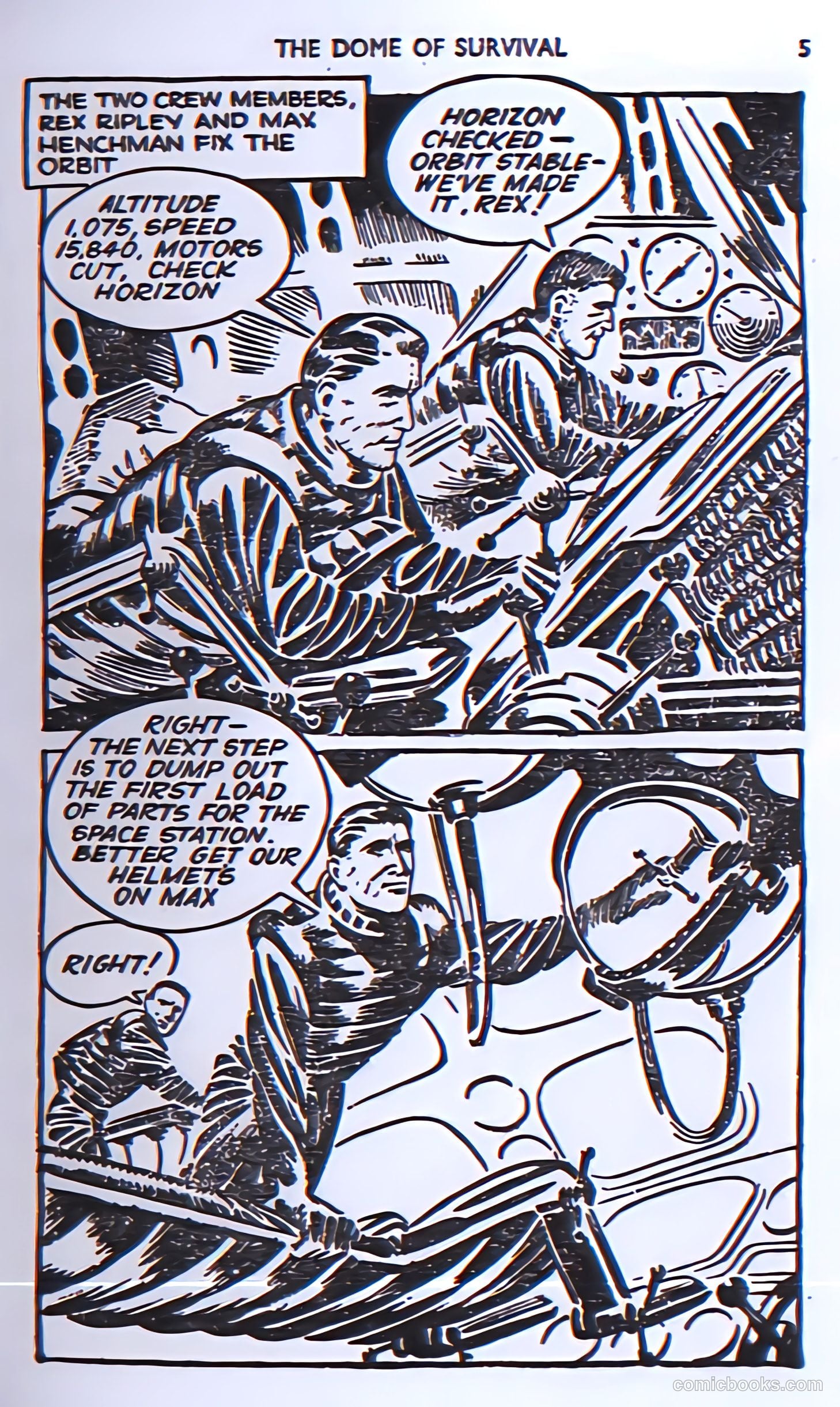 Tit-Bits Science Fiction Comics #1 — page 7 of 68