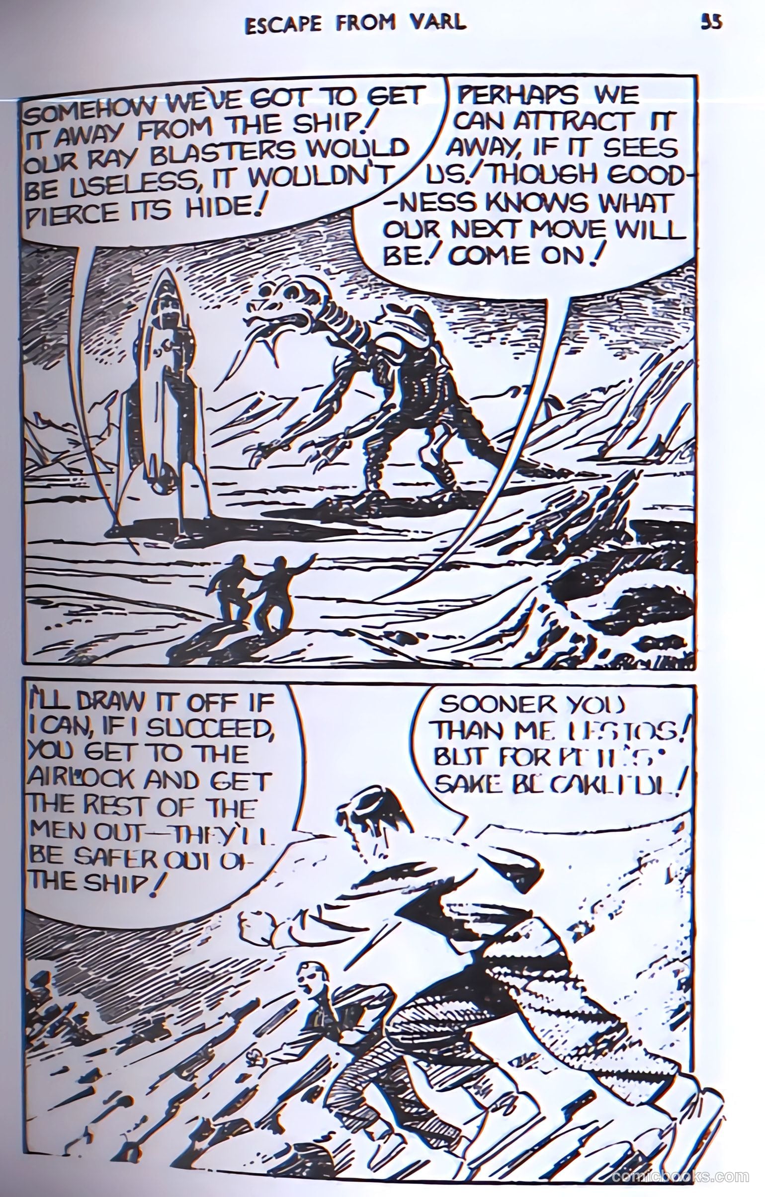 Tit-Bits Science Fiction Comics #1 — page 57 of 68