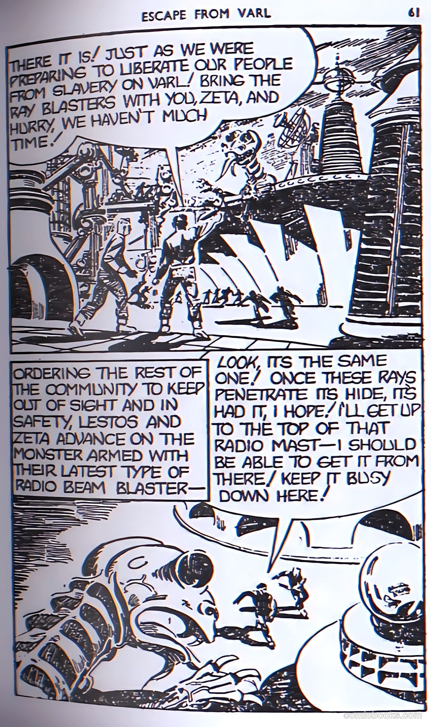 Tit-Bits Science Fiction Comics #1 — page 63 of 68