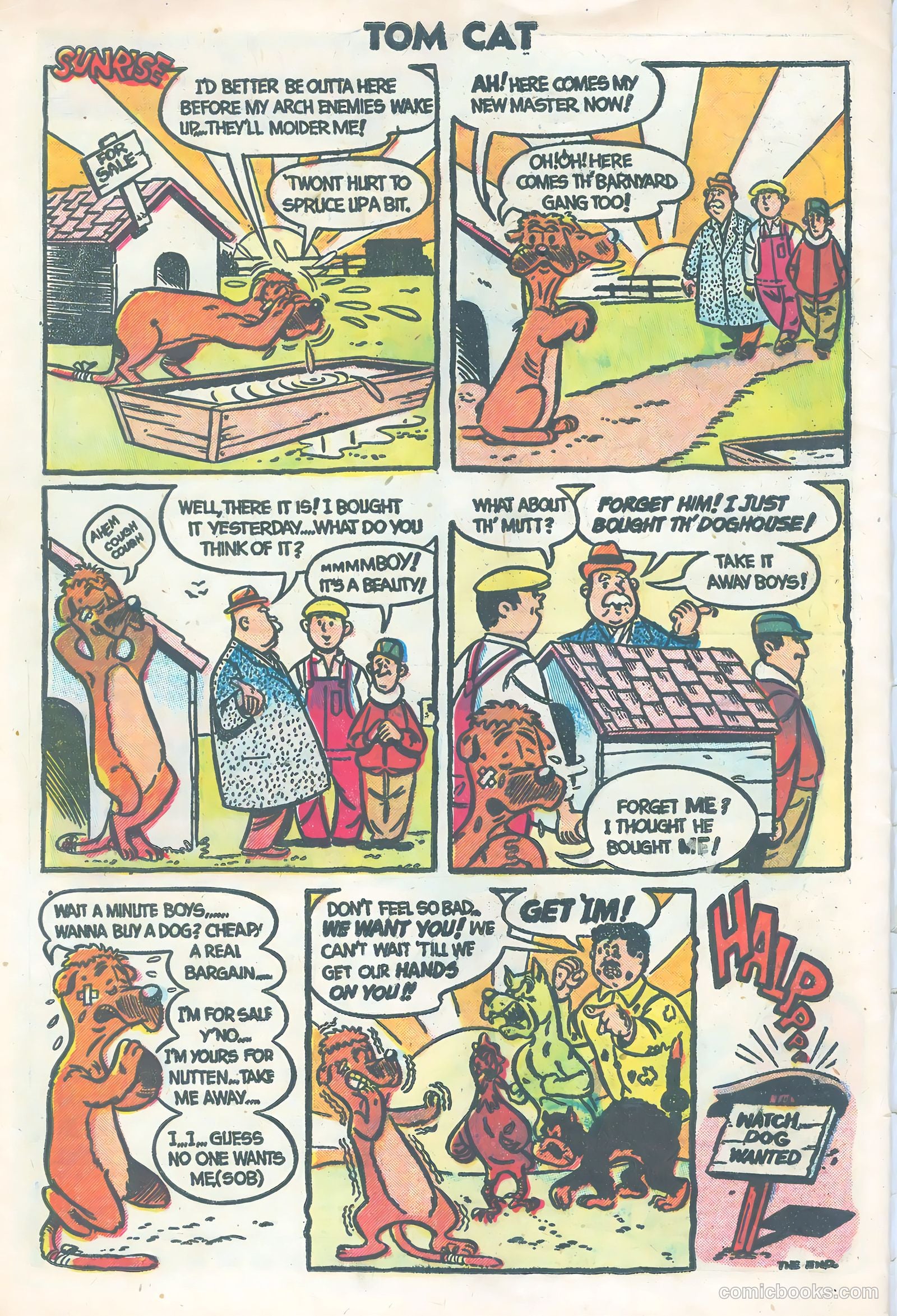 Tom Cat #4 — page 34 of 36
