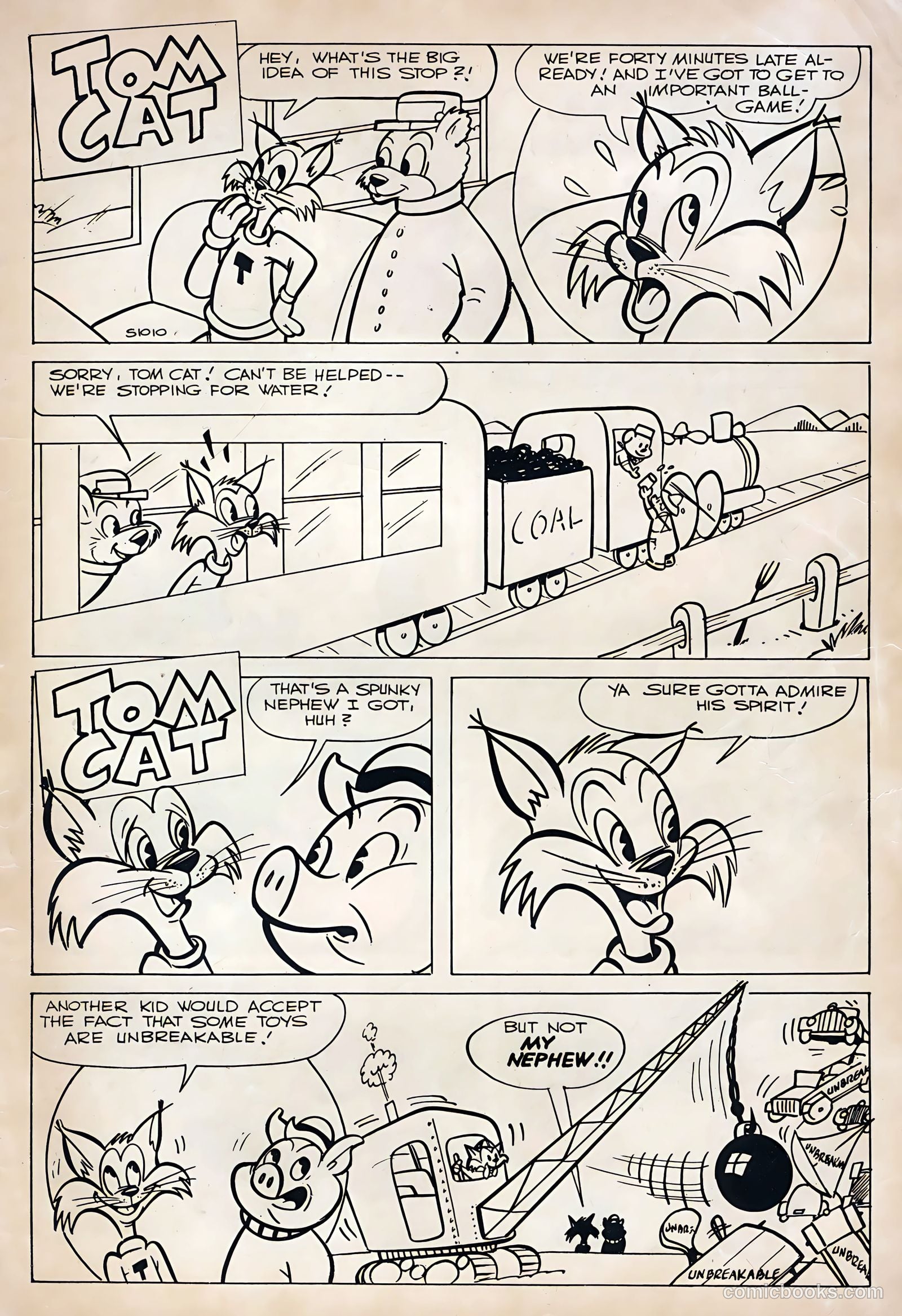 Tom Cat #5 — page 35 of 36