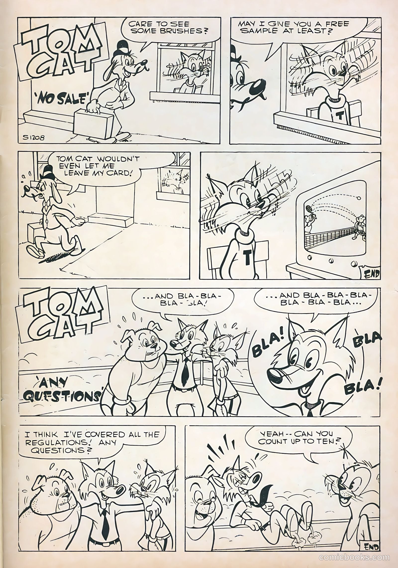 Tom Cat #7 — page 35 of 36