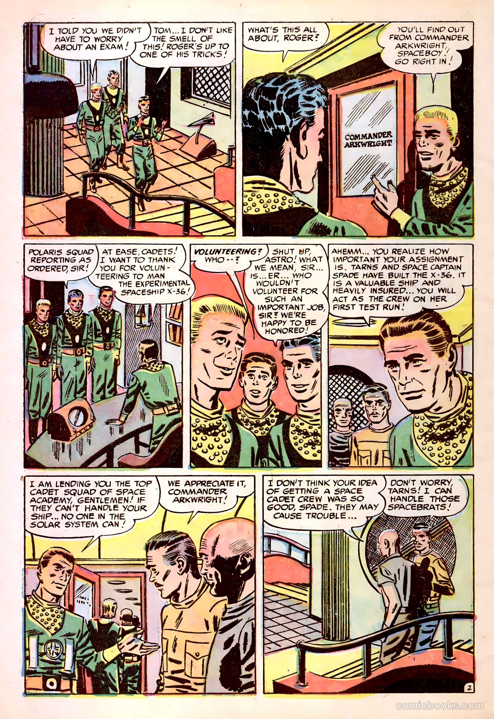 Tom Corbett, Space Cadet #1 — page 4 of 36