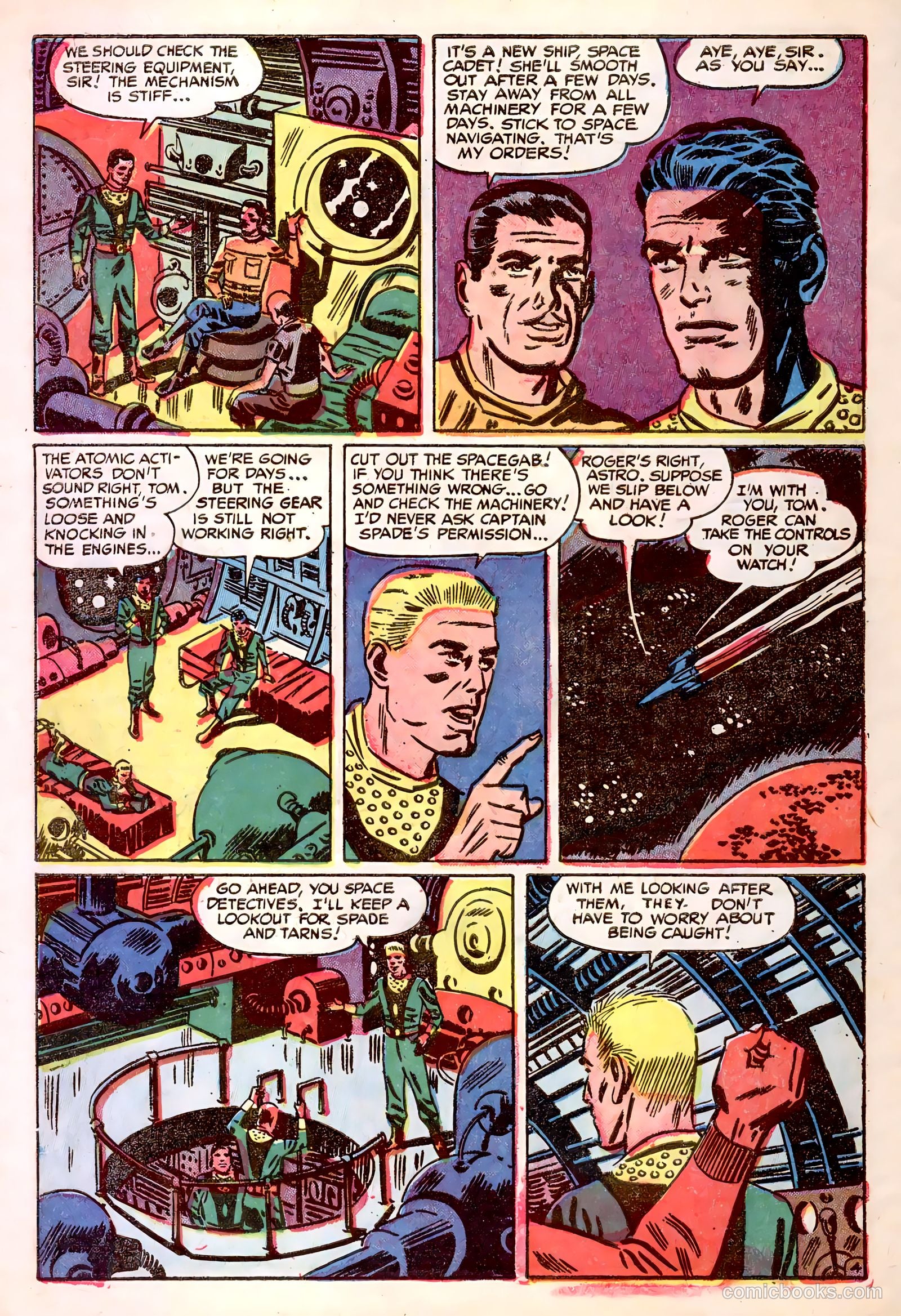Tom Corbett, Space Cadet #1 — page 6 of 36