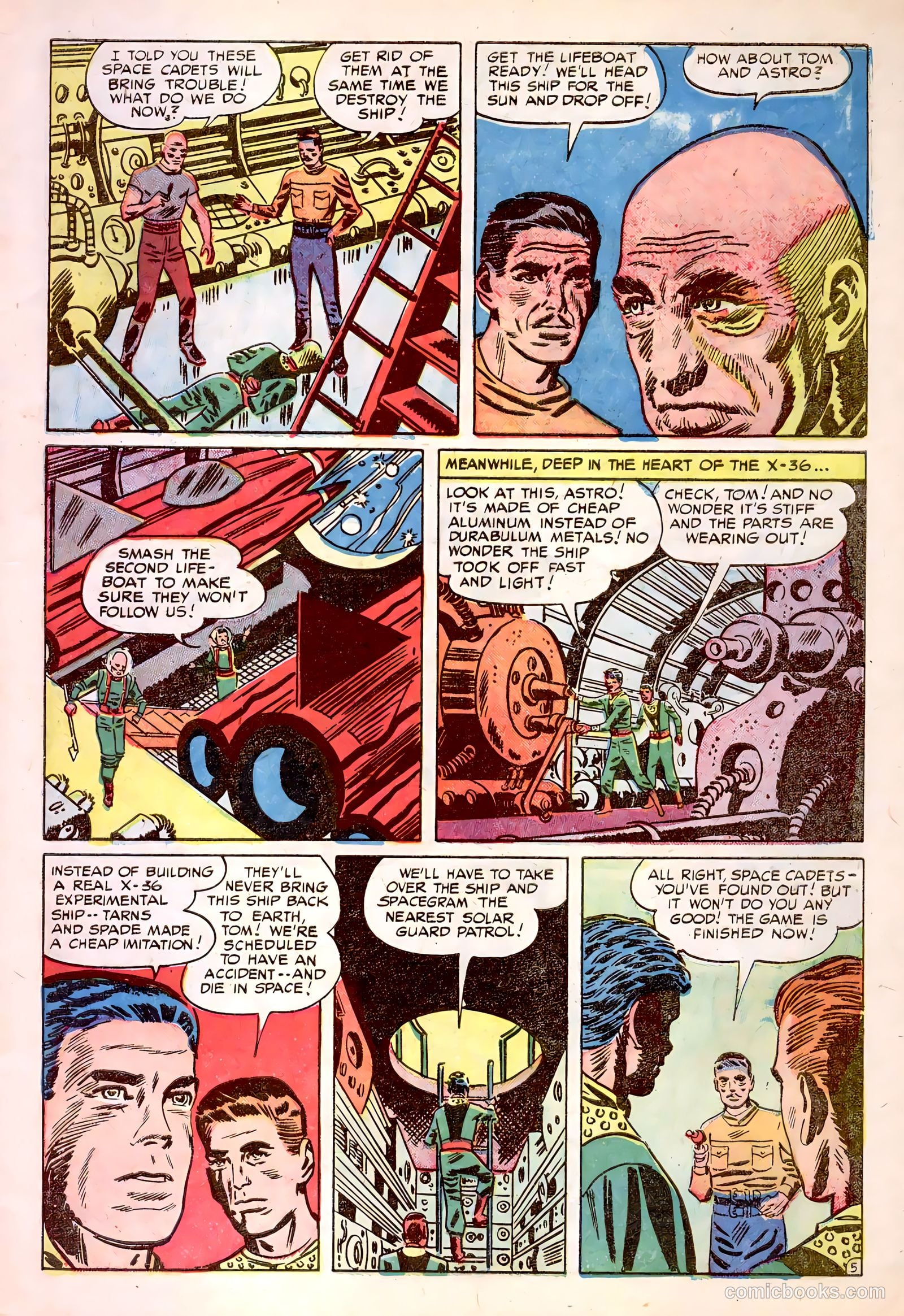 Tom Corbett, Space Cadet #1 — page 7 of 36