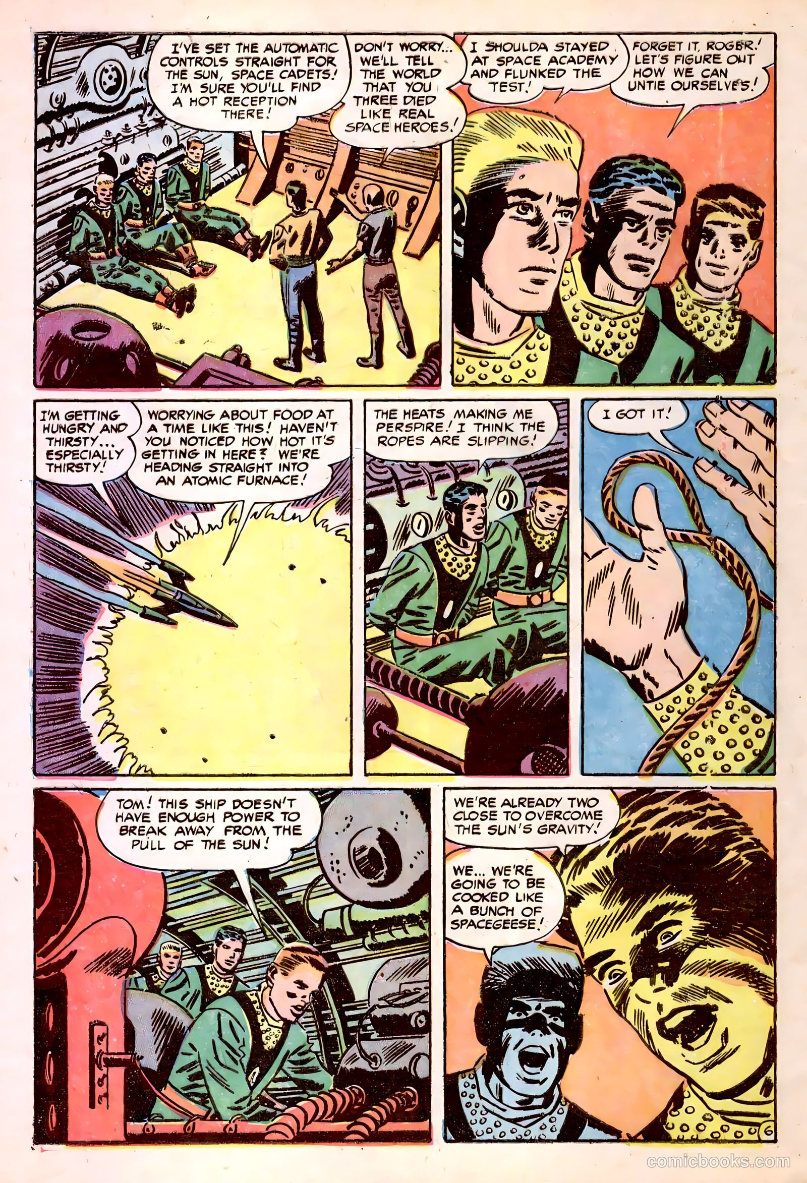 Tom Corbett, Space Cadet #1 — page 8 of 36