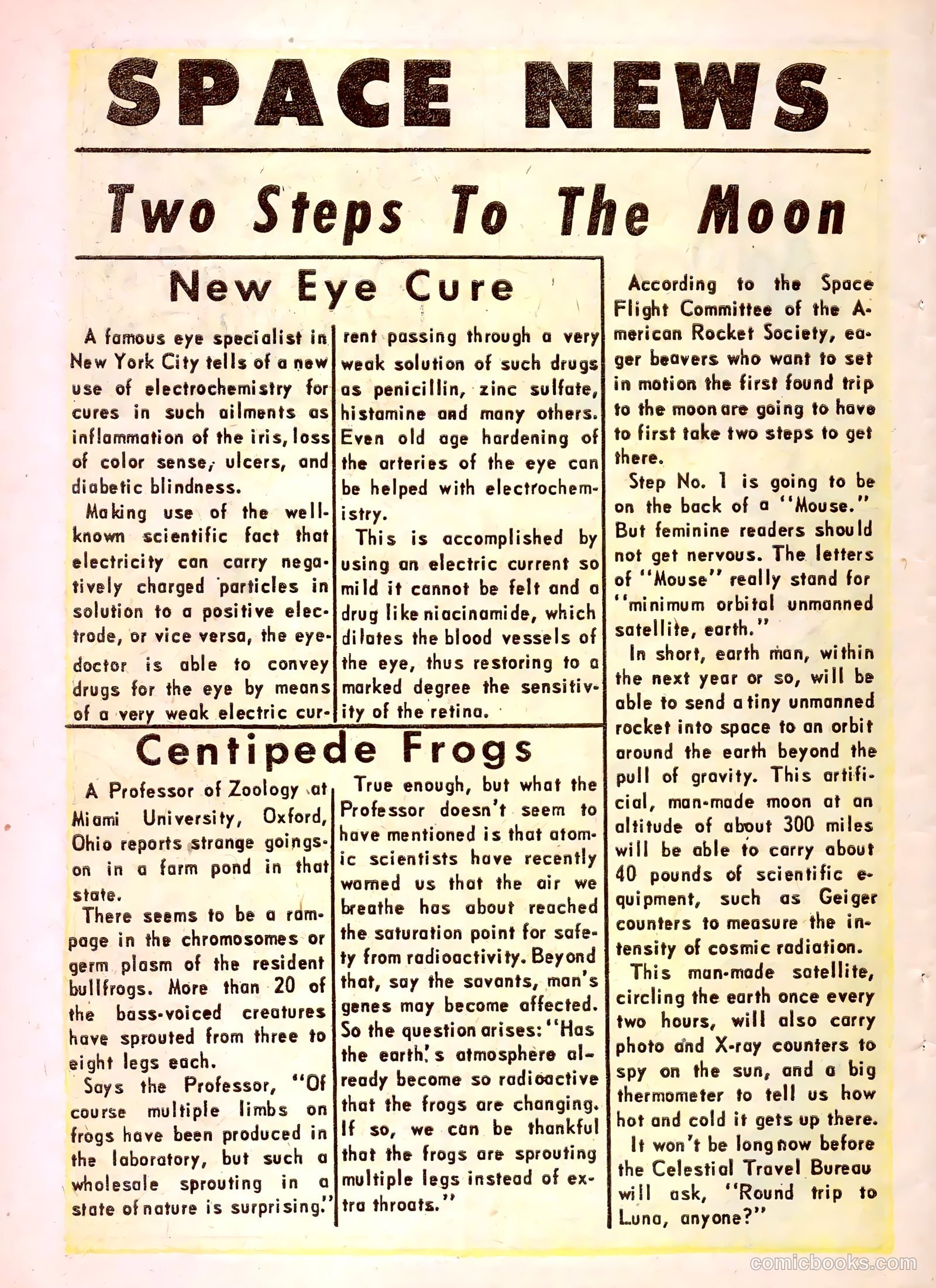 Tom Corbett, Space Cadet #1 — page 10 of 36