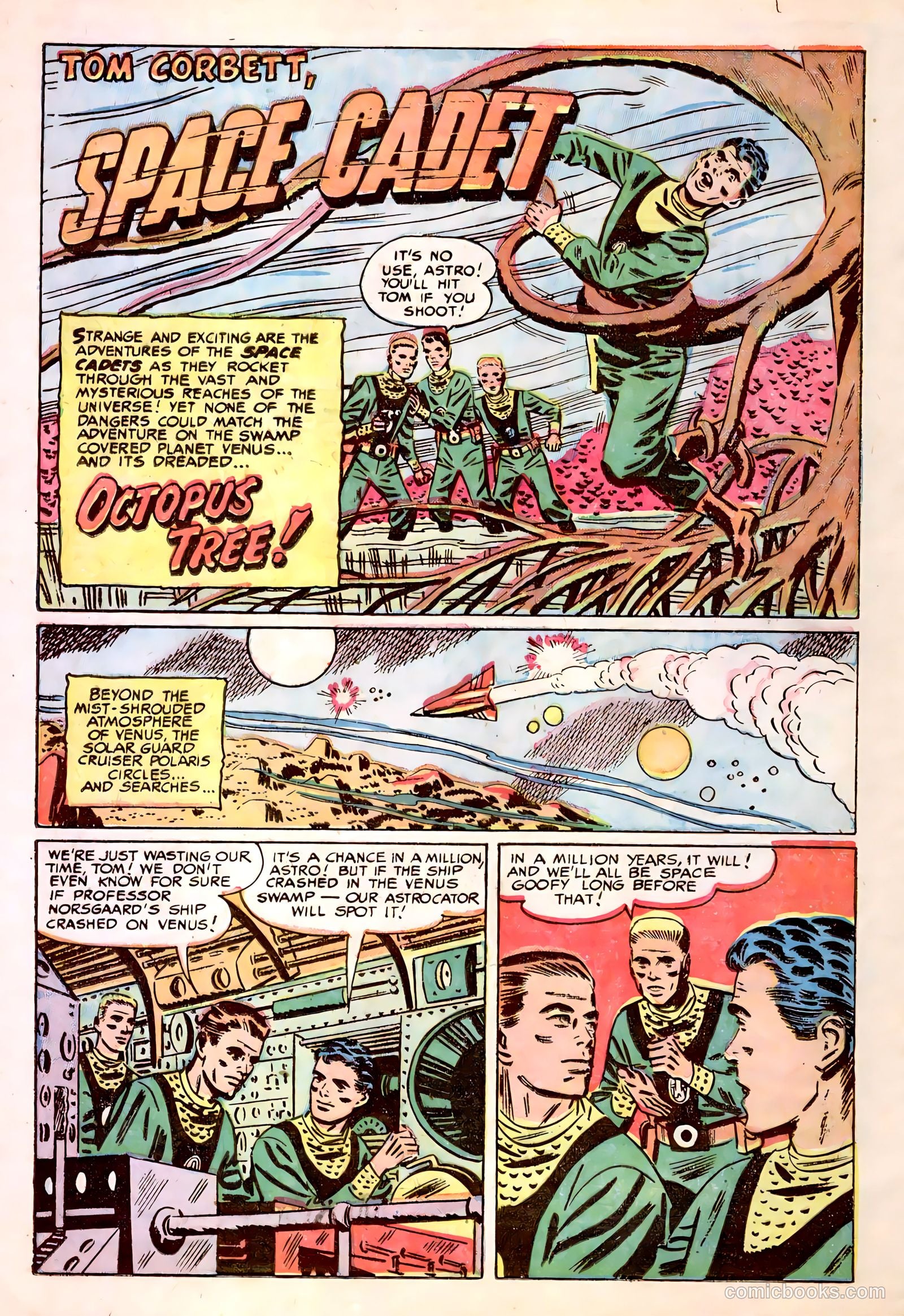 Tom Corbett, Space Cadet #1 — page 12 of 36
