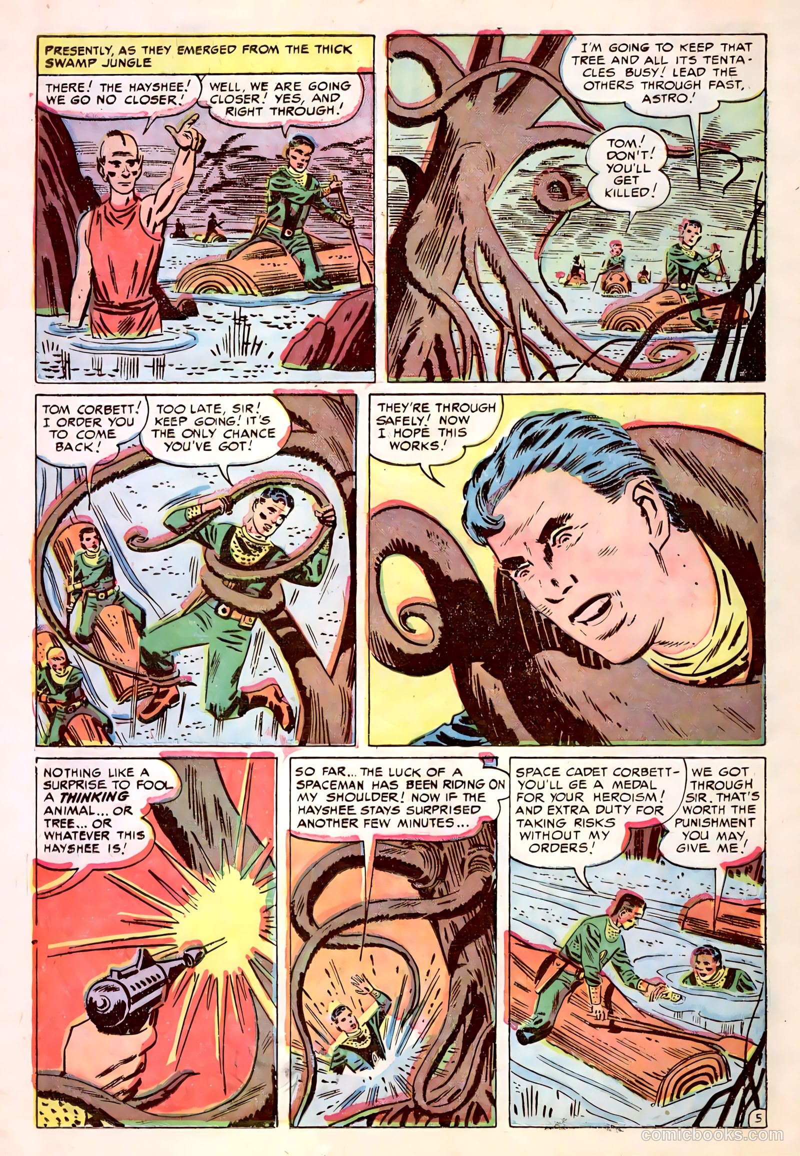 Tom Corbett, Space Cadet #1 — page 16 of 36