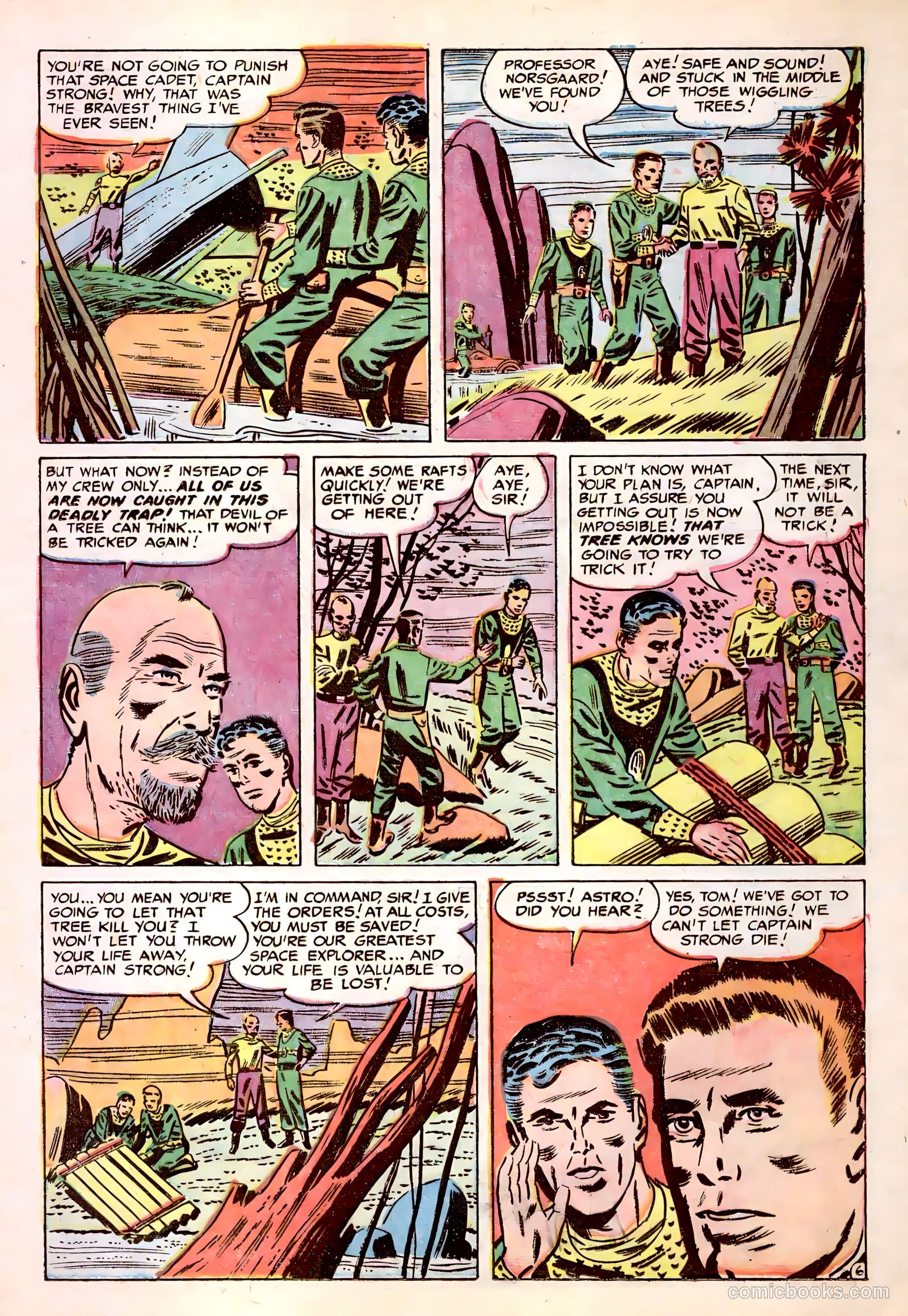 Tom Corbett, Space Cadet #1 — page 17 of 36