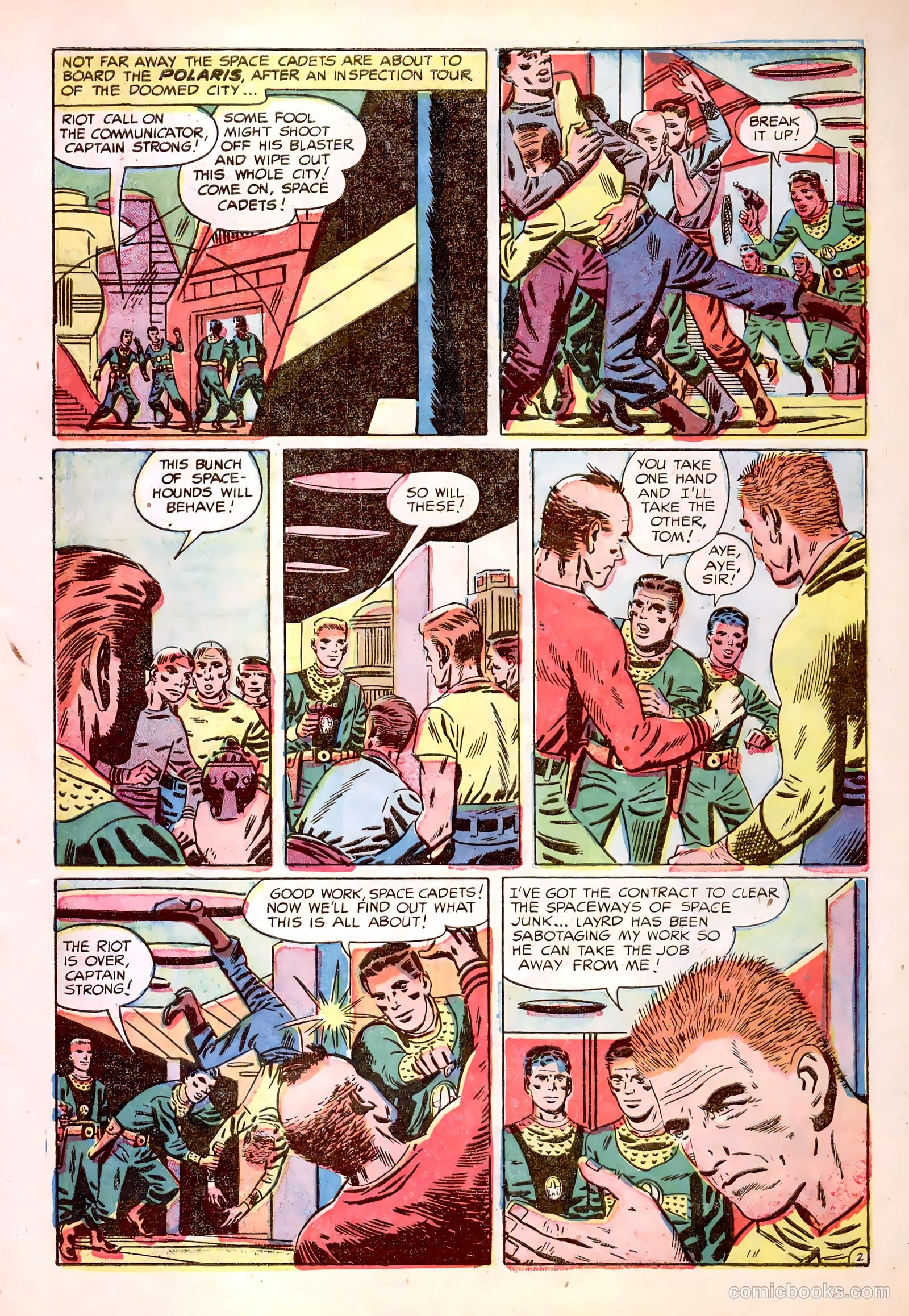 Tom Corbett, Space Cadet #1 — page 27 of 36