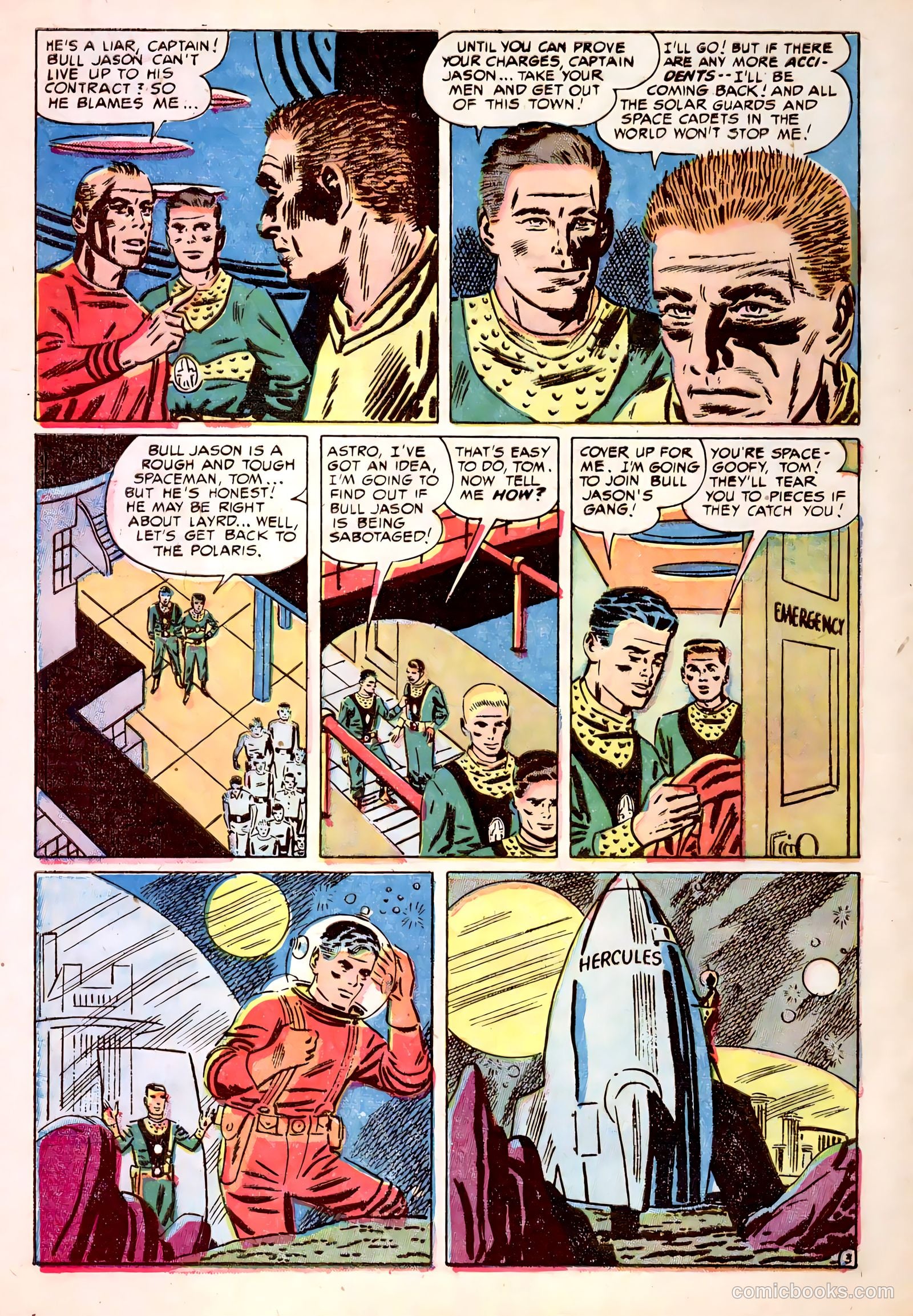 Tom Corbett, Space Cadet #1 — page 28 of 36