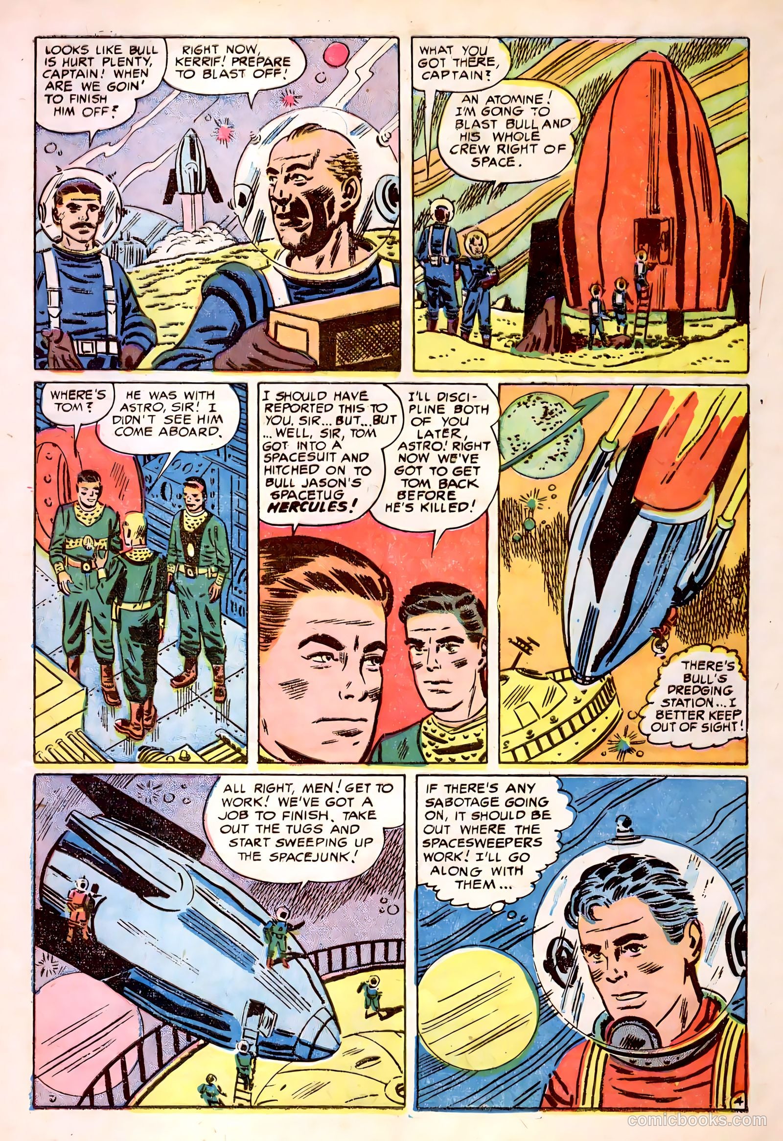 Tom Corbett, Space Cadet #1 — page 29 of 36