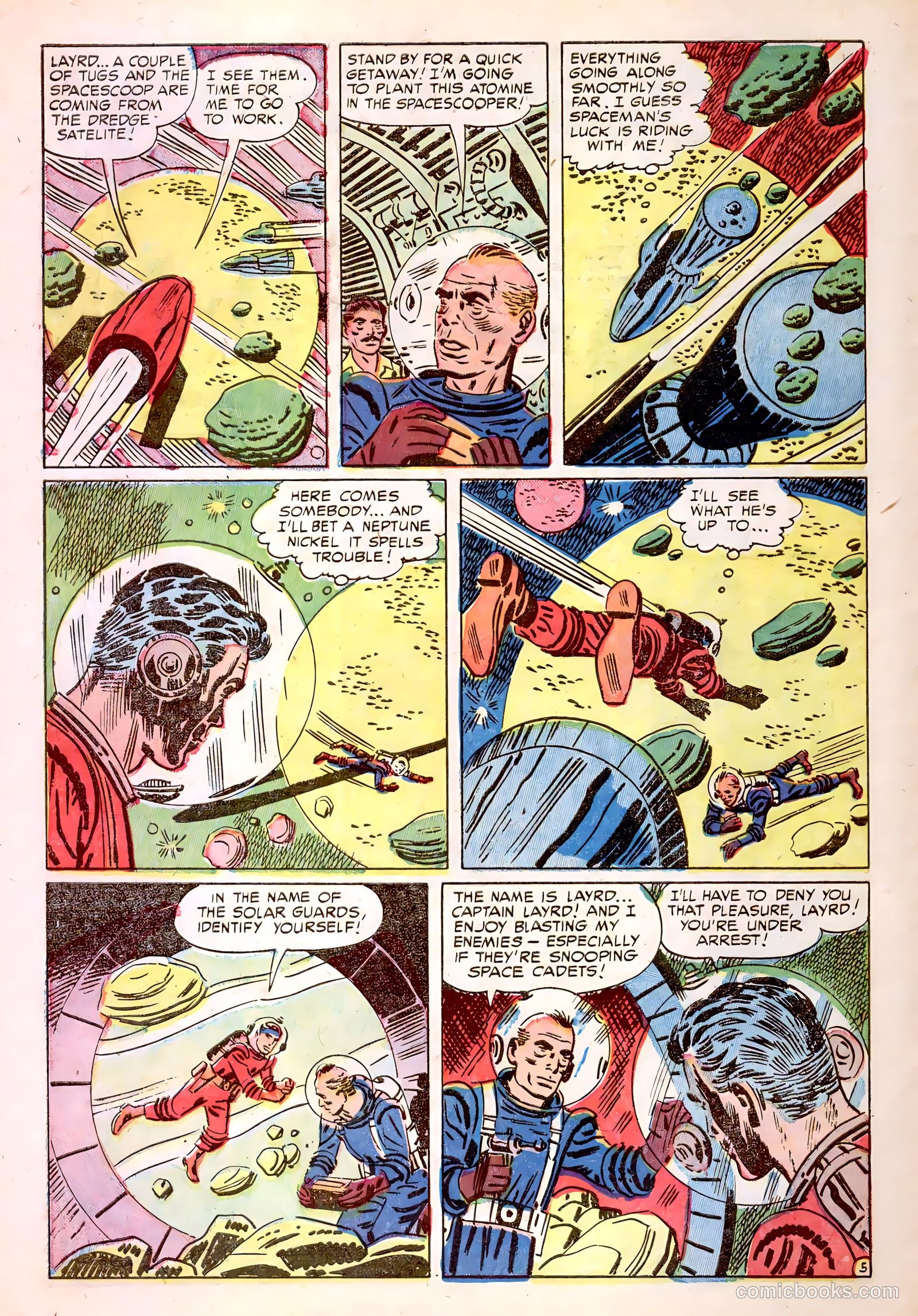 Tom Corbett, Space Cadet #1 — page 30 of 36