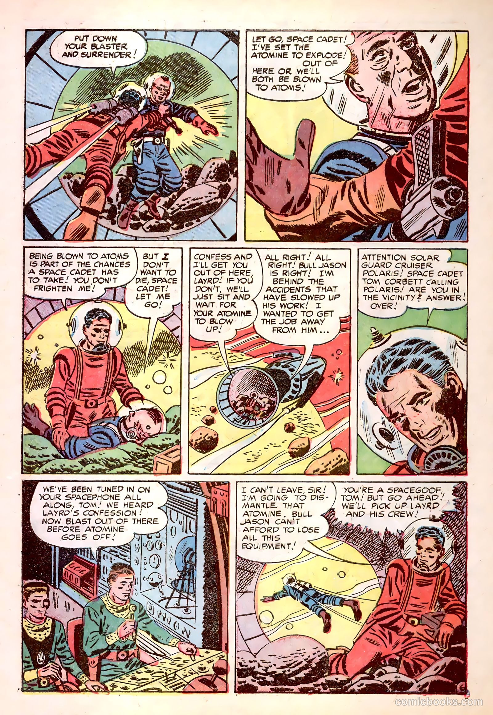 Tom Corbett, Space Cadet #1 — page 31 of 36