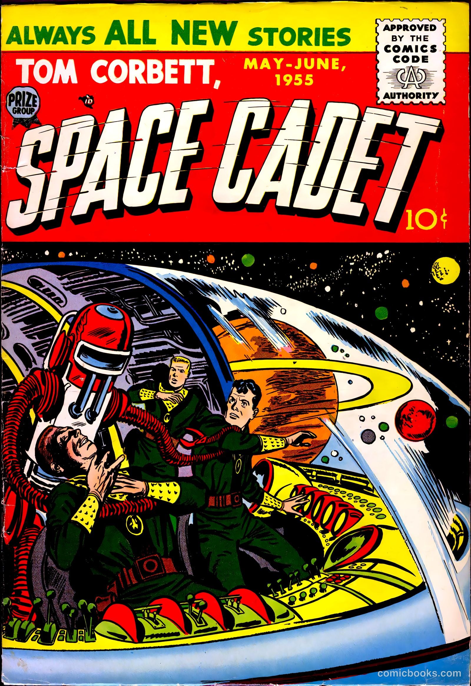 Tom Corbett, Space Cadet #1 — page 1 of 35
