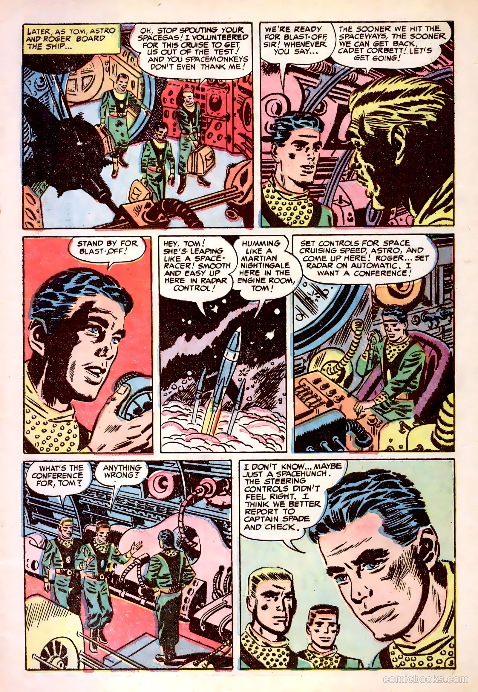 Tom Corbett, Space Cadet #1 — page 5 of 35