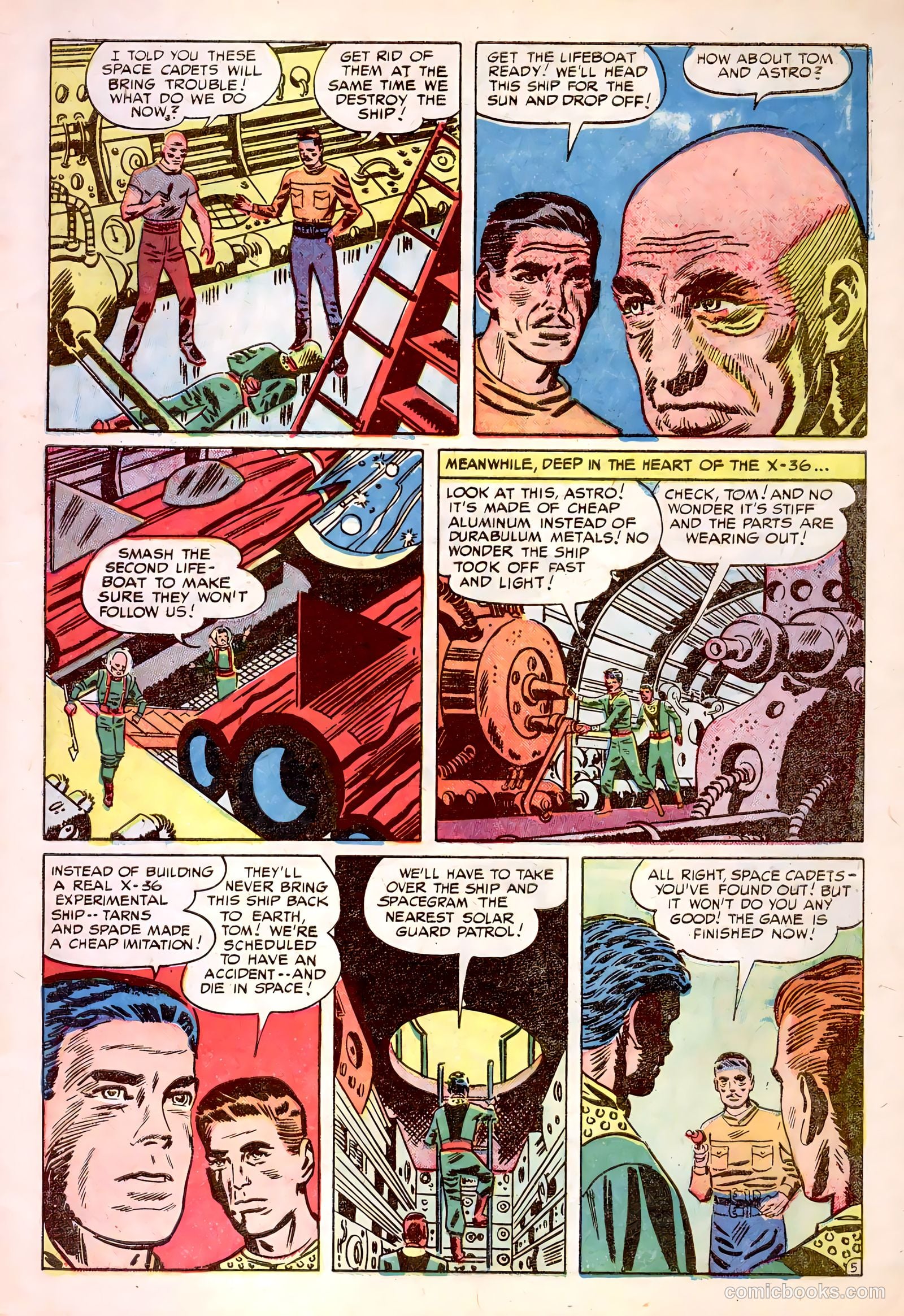 Tom Corbett, Space Cadet #1 — page 7 of 35