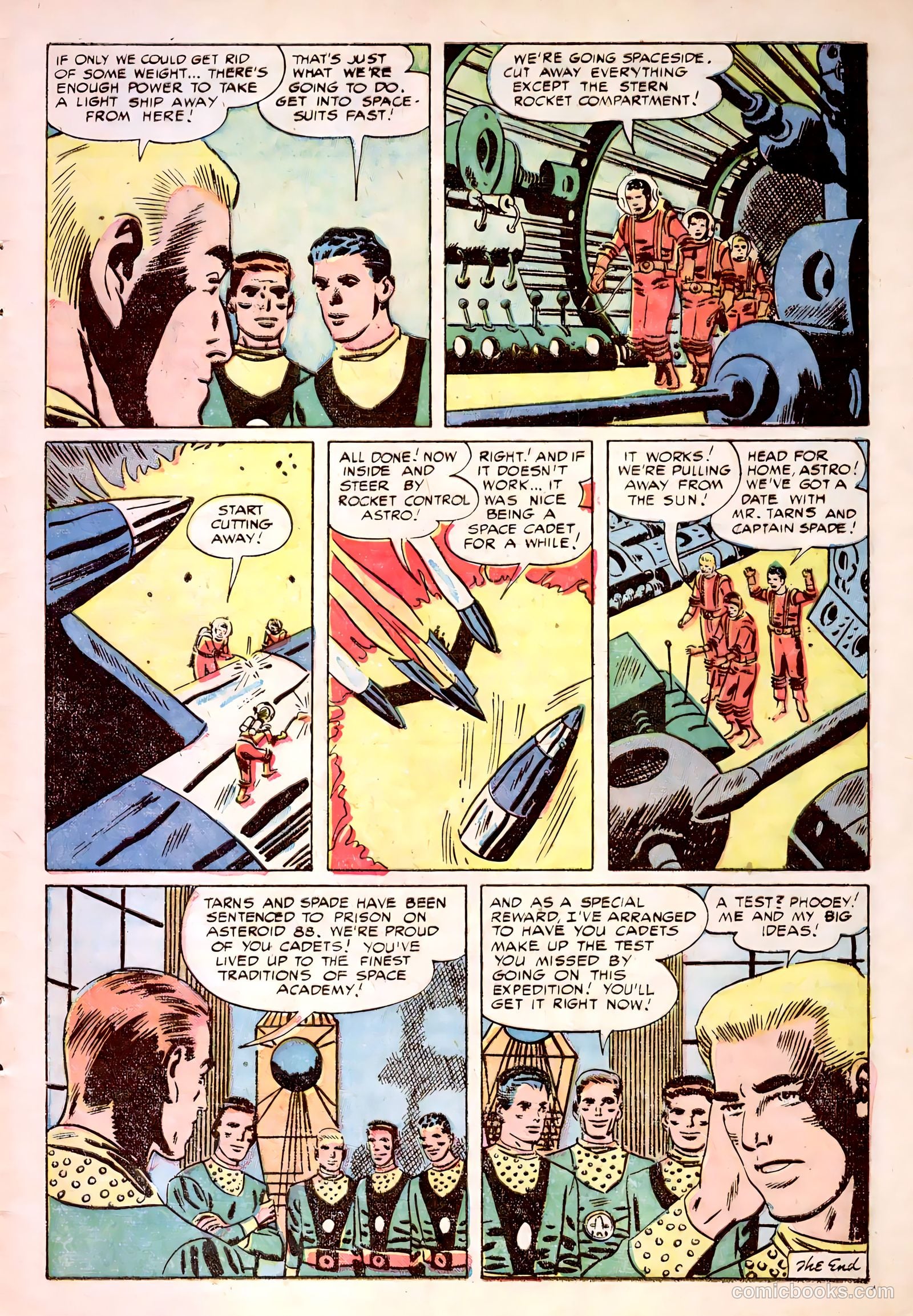 Tom Corbett, Space Cadet #1 — page 9 of 35