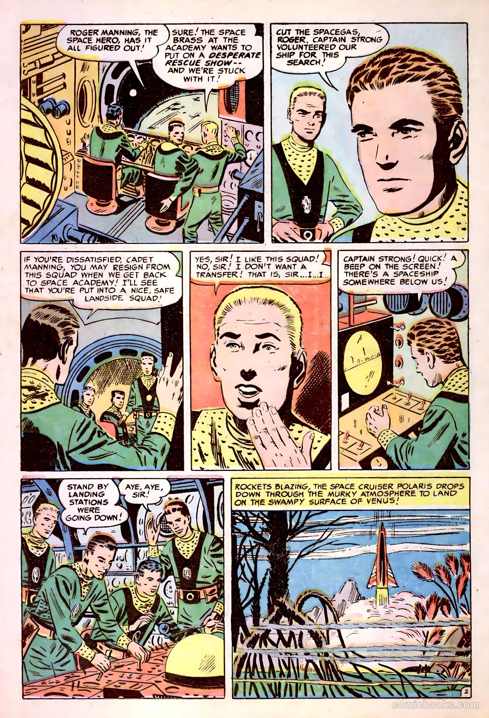 Tom Corbett, Space Cadet #1 — page 13 of 35