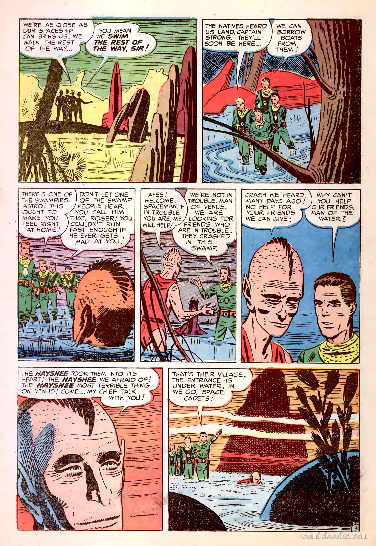 Tom Corbett, Space Cadet #1 — page 14 of 35