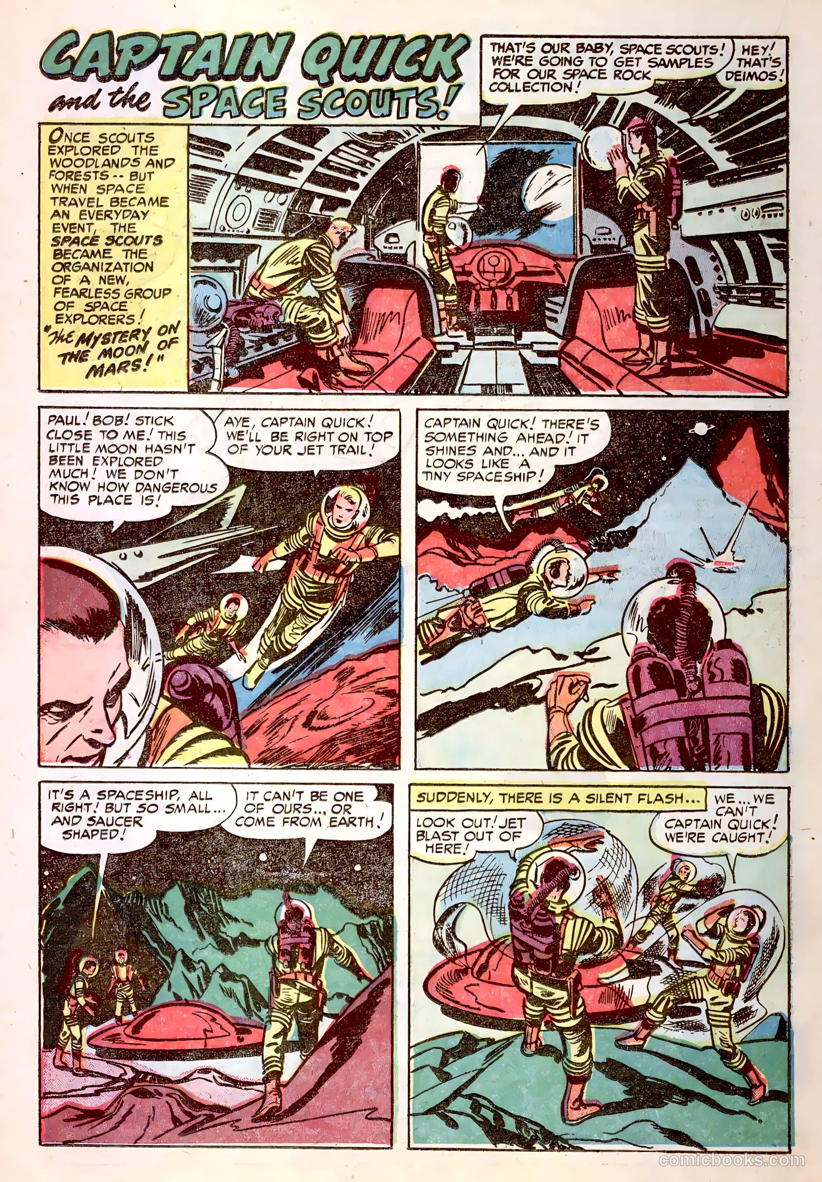 Tom Corbett, Space Cadet #1 — page 22 of 35