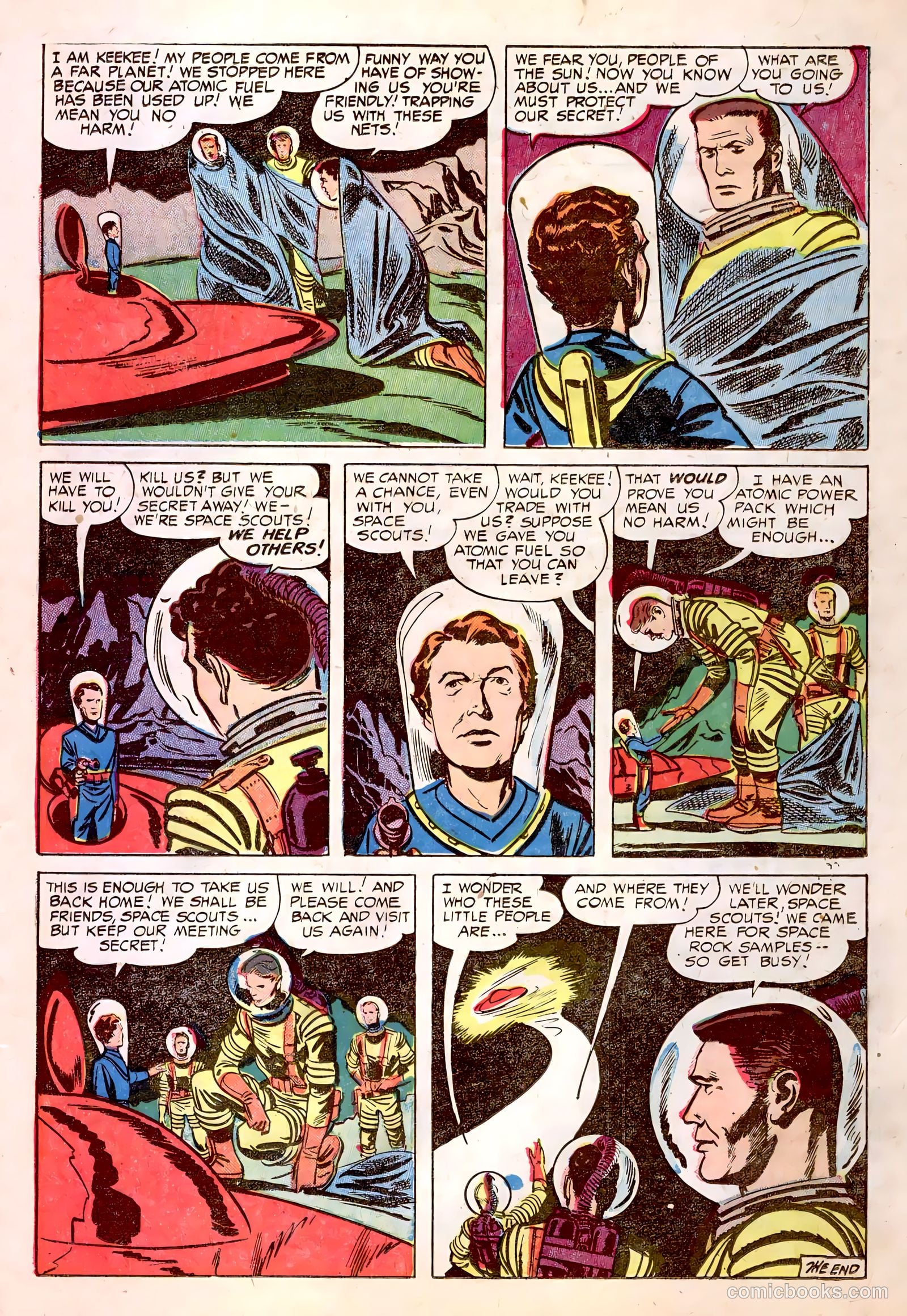 Tom Corbett, Space Cadet #1 — page 23 of 35