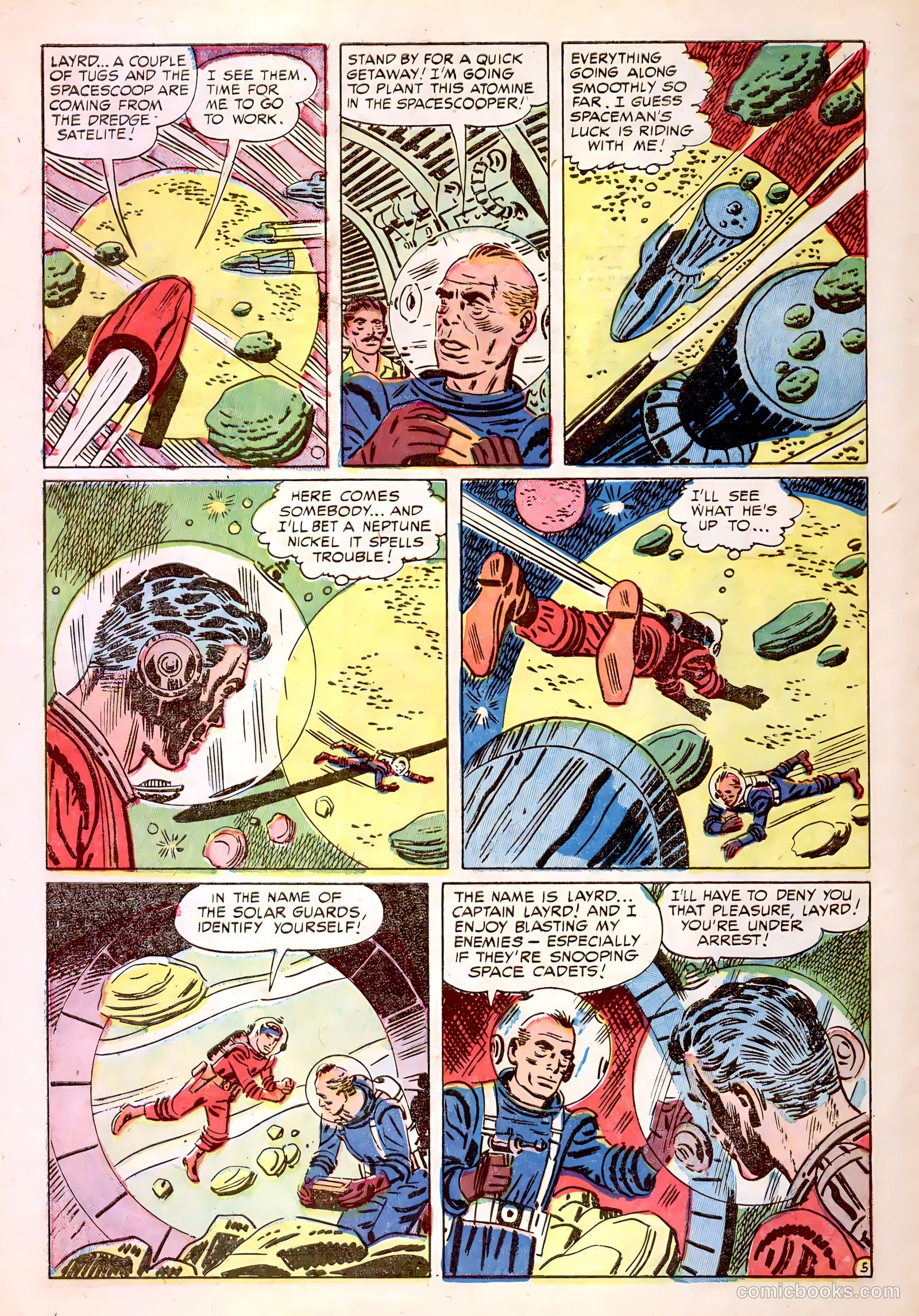 Tom Corbett, Space Cadet #1 — page 30 of 35