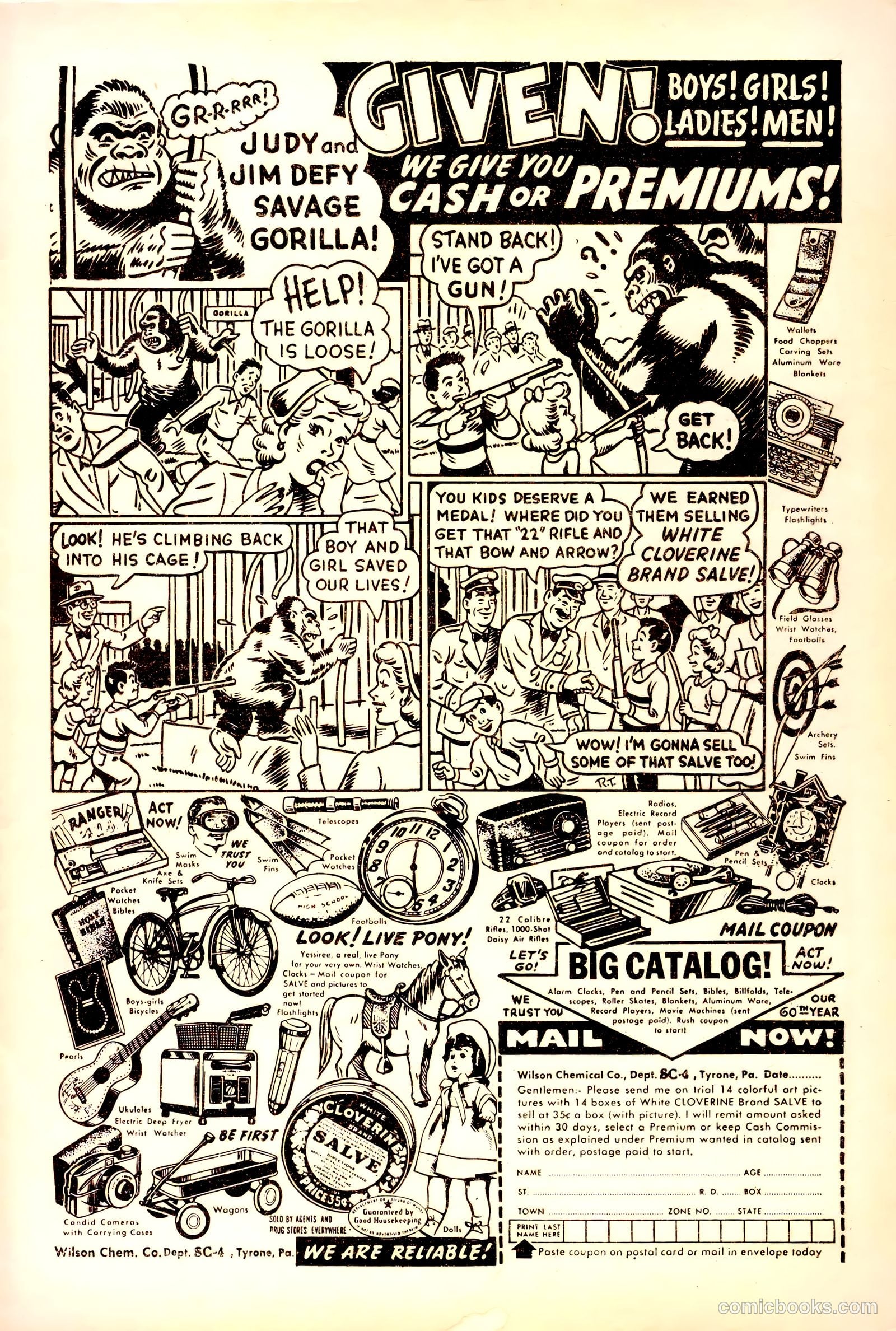 Tom Corbett, Space Cadet #1 — page 35 of 35