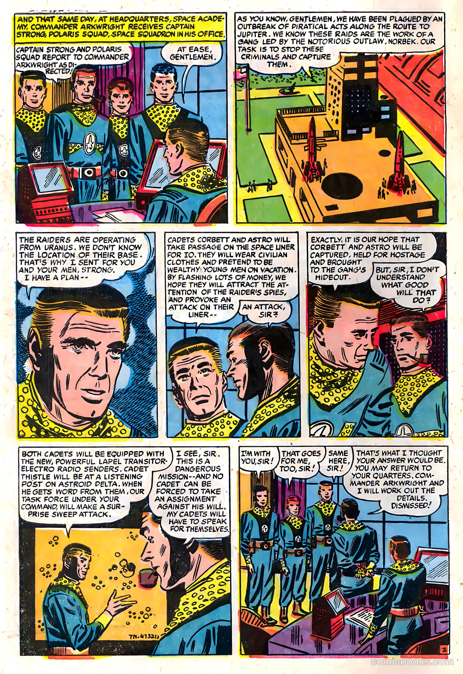 Tom Corbett Space Cadet #2 — page 4 of 36