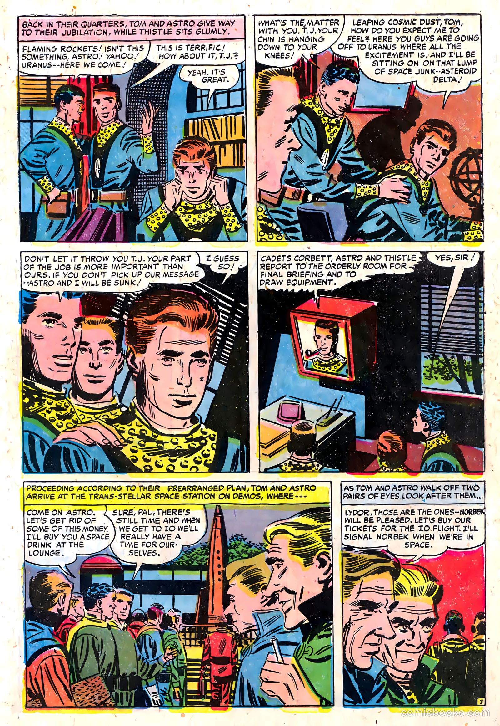 Tom Corbett Space Cadet #2 — page 5 of 36