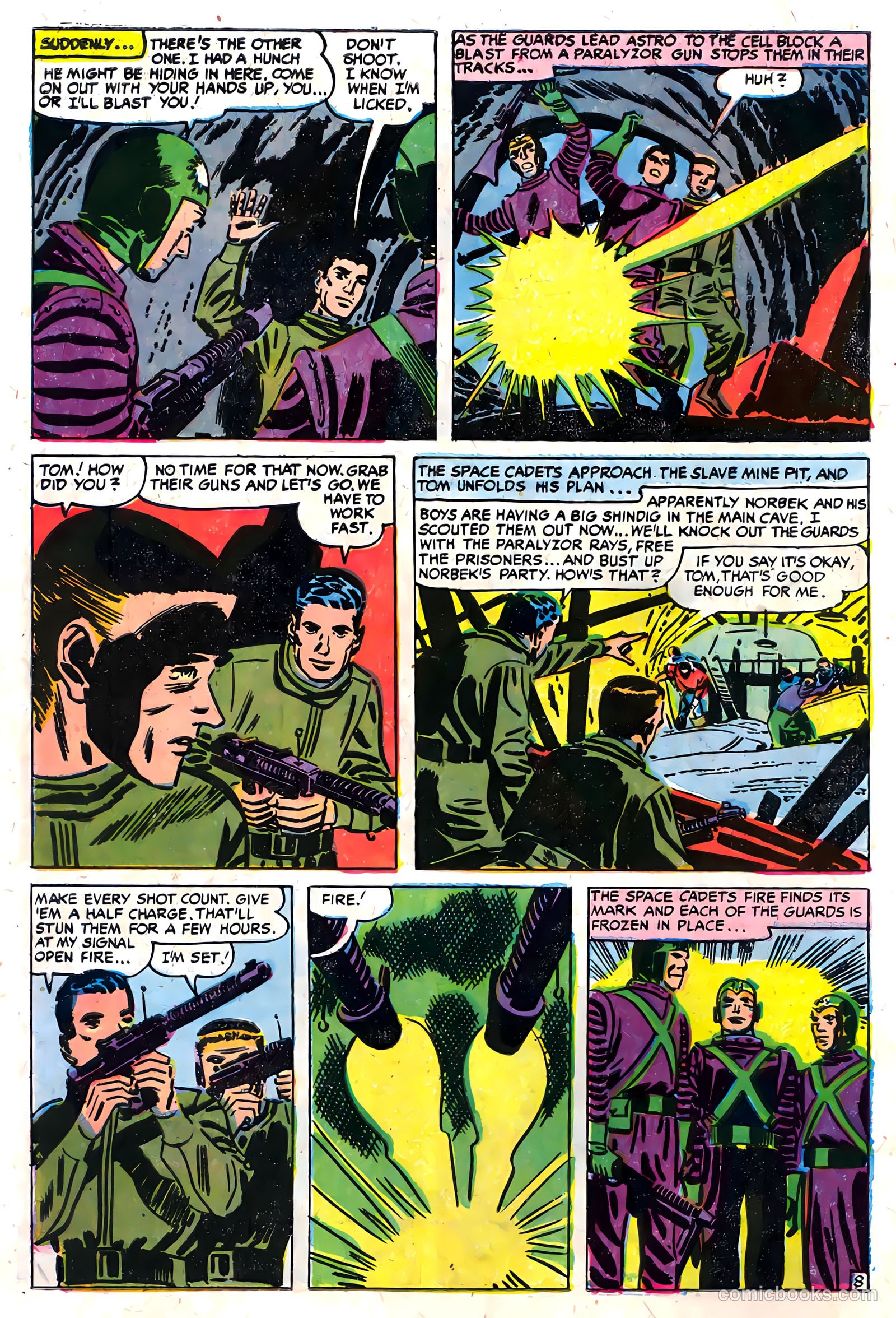 Tom Corbett Space Cadet #2 — page 10 of 36