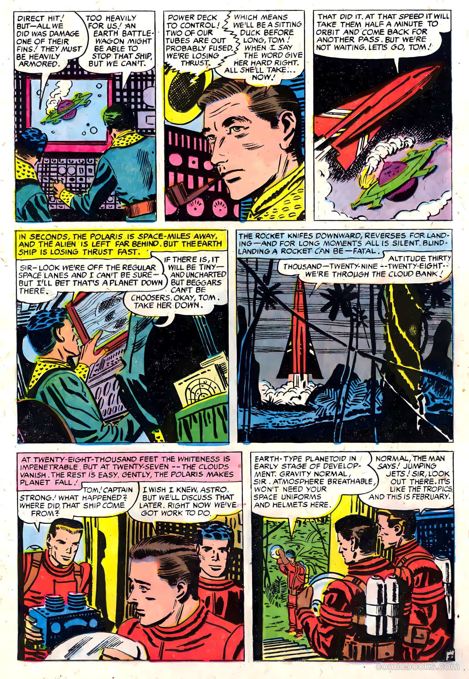 Tom Corbett Space Cadet #2 — page 15 of 36