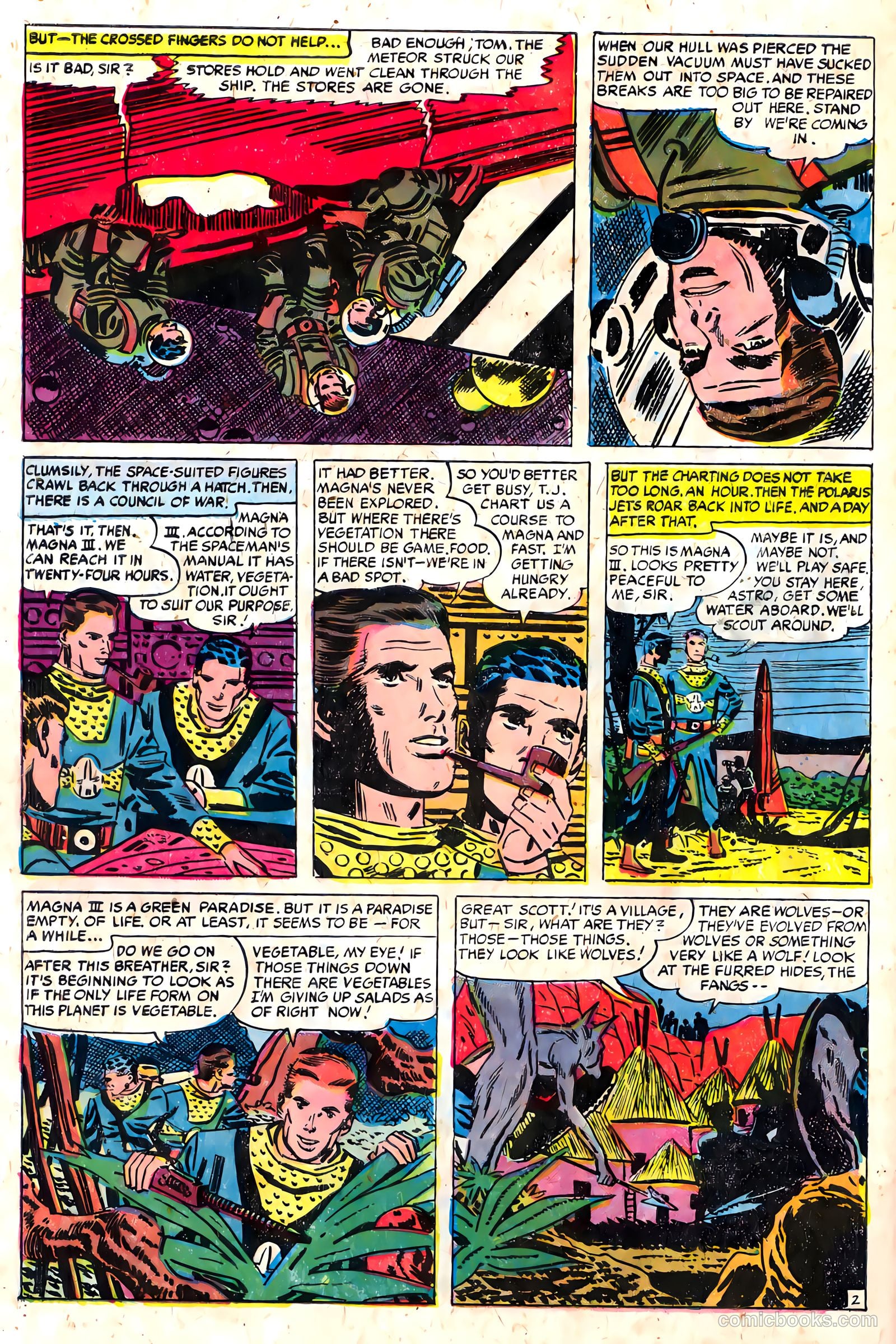 Tom Corbett Space Cadet #2 — page 28 of 36