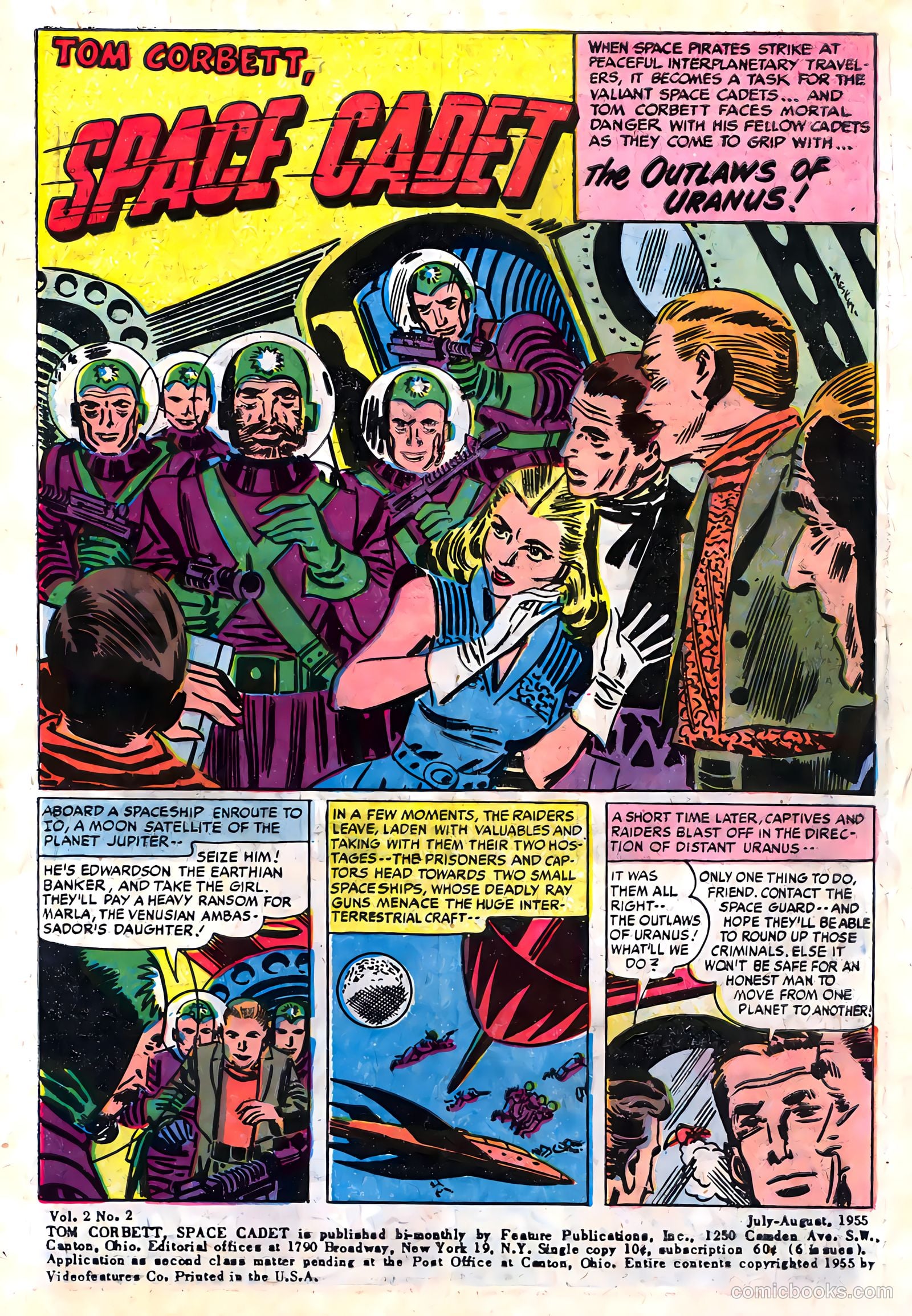Tom Corbett, Space Cadet #2 — page 3 of 36