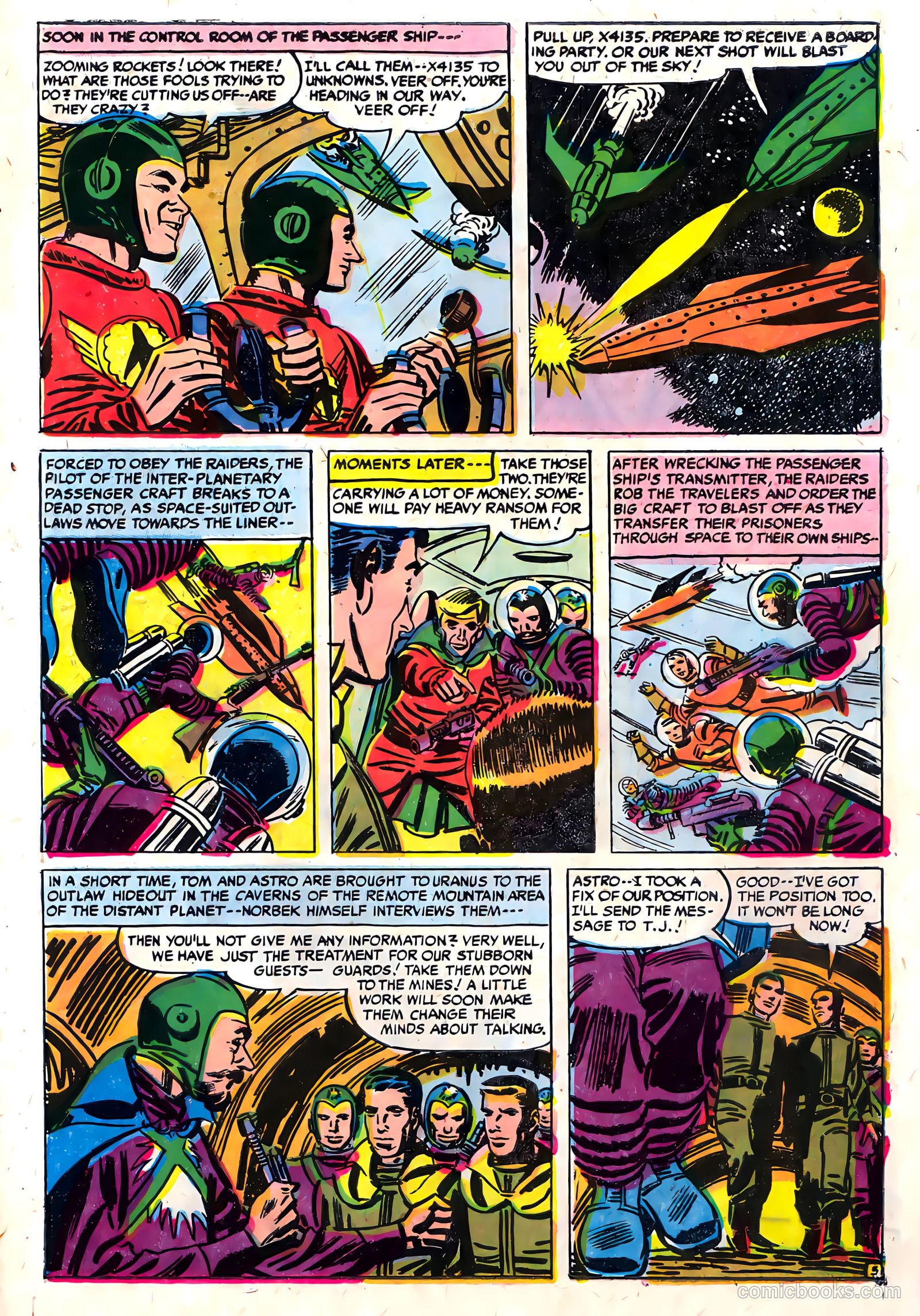 Tom Corbett, Space Cadet #2 — page 7 of 36
