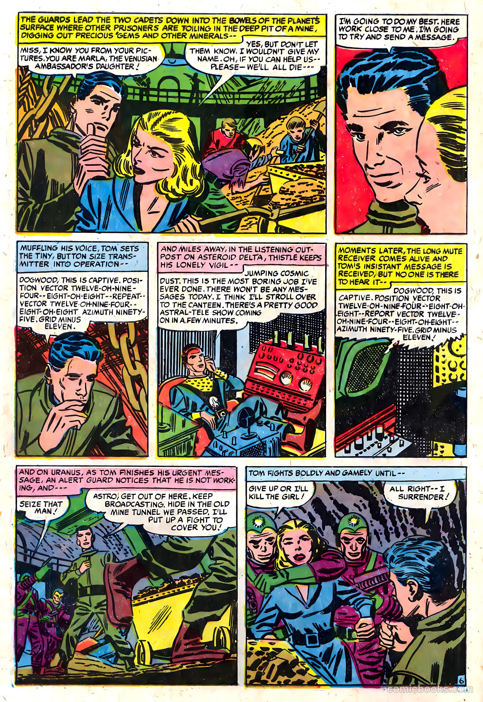 Tom Corbett, Space Cadet #2 — page 8 of 36
