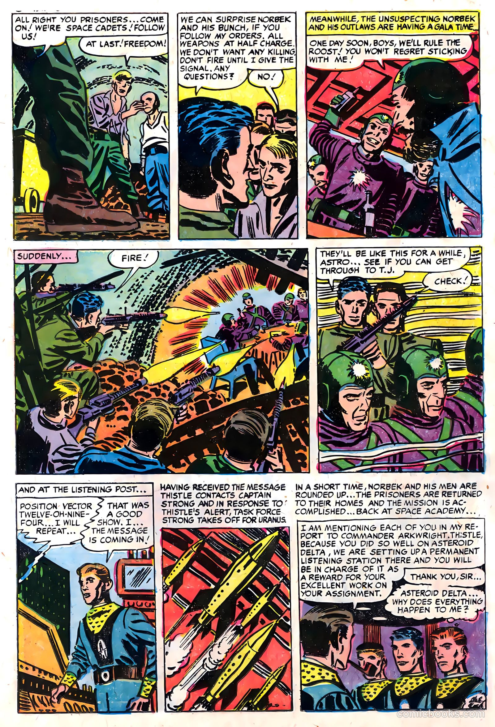 Tom Corbett, Space Cadet #2 — page 11 of 36