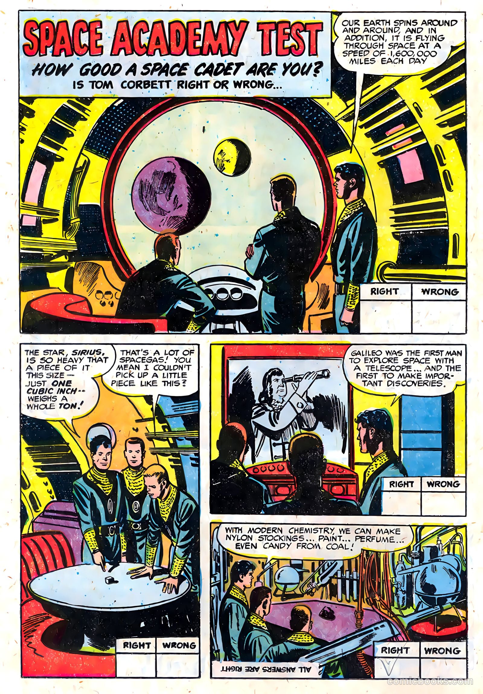 Tom Corbett, Space Cadet #2 — page 12 of 36