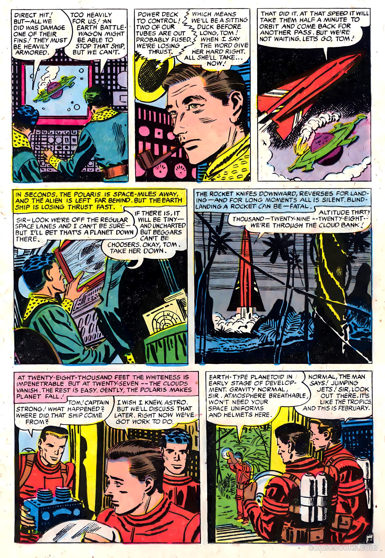 Tom Corbett, Space Cadet #2 — page 15 of 36