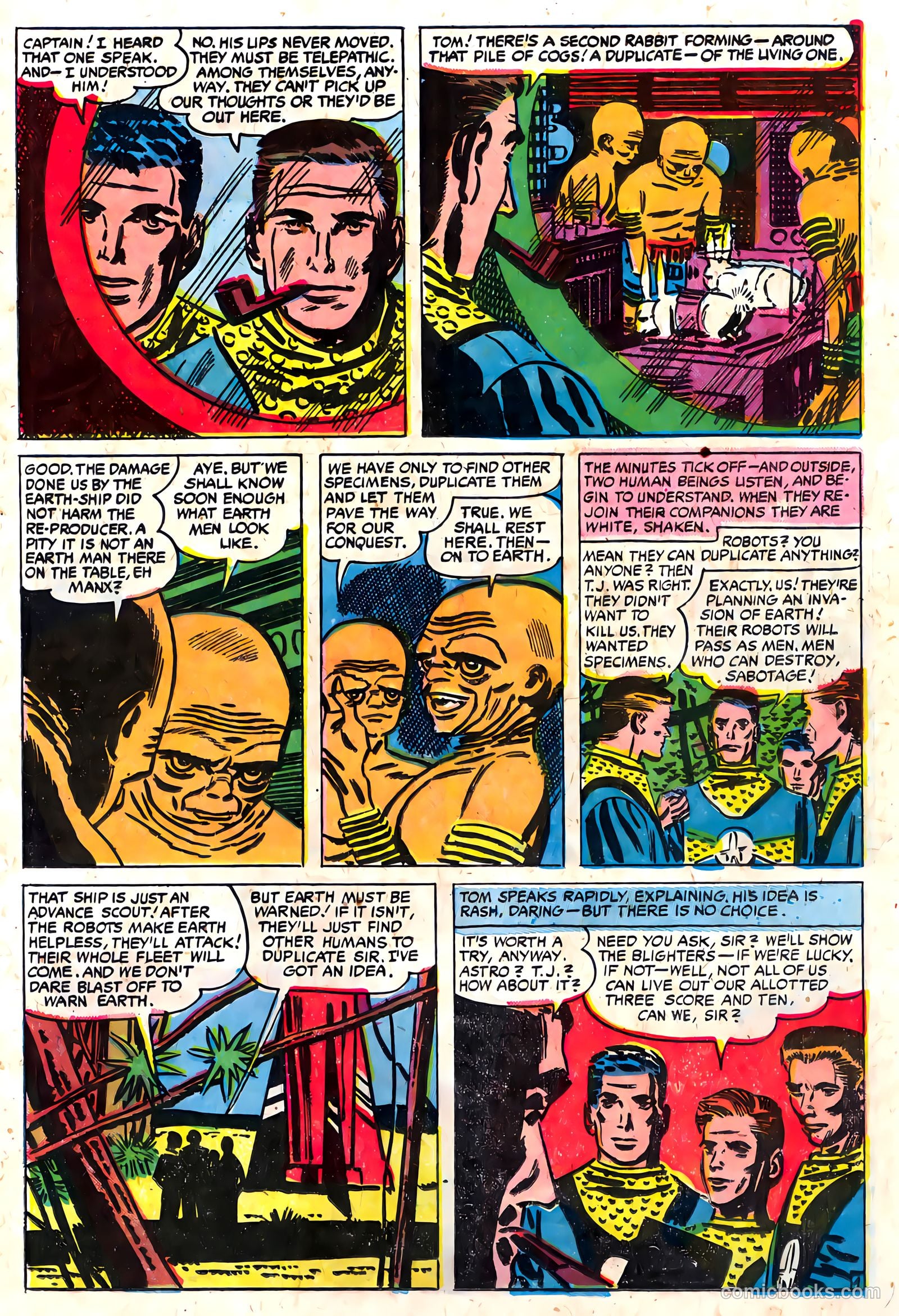 Tom Corbett, Space Cadet #2 — page 17 of 36