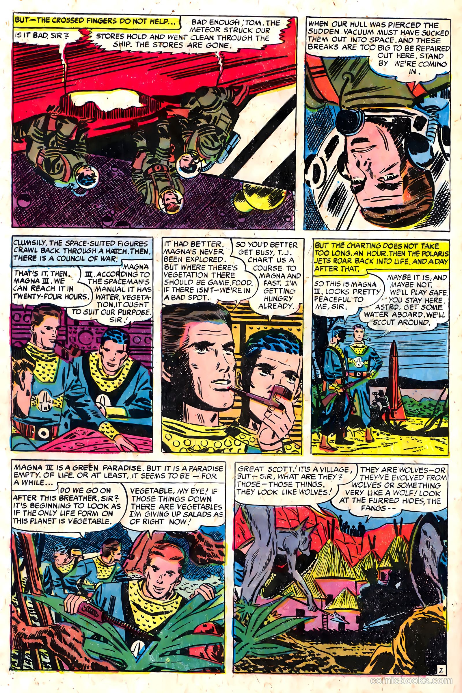 Tom Corbett, Space Cadet #2 — page 28 of 36