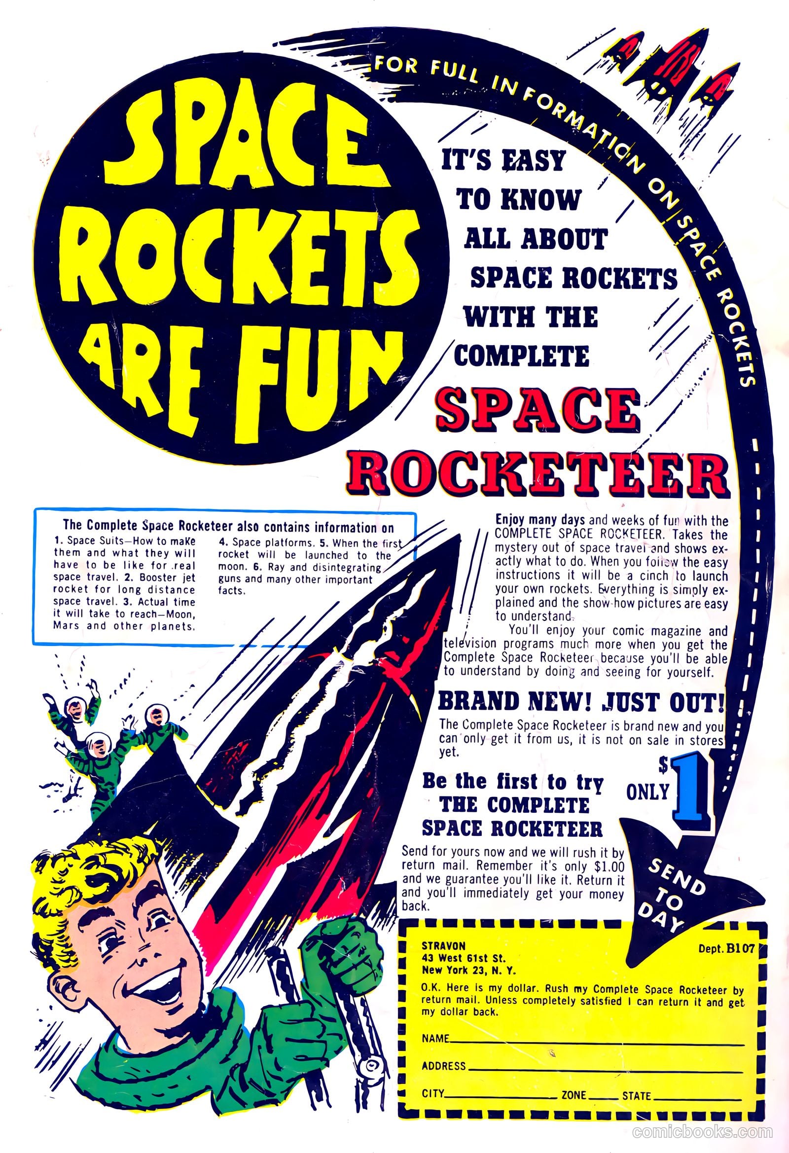 Tom Corbett, Space Cadet #2 — page 36 of 36