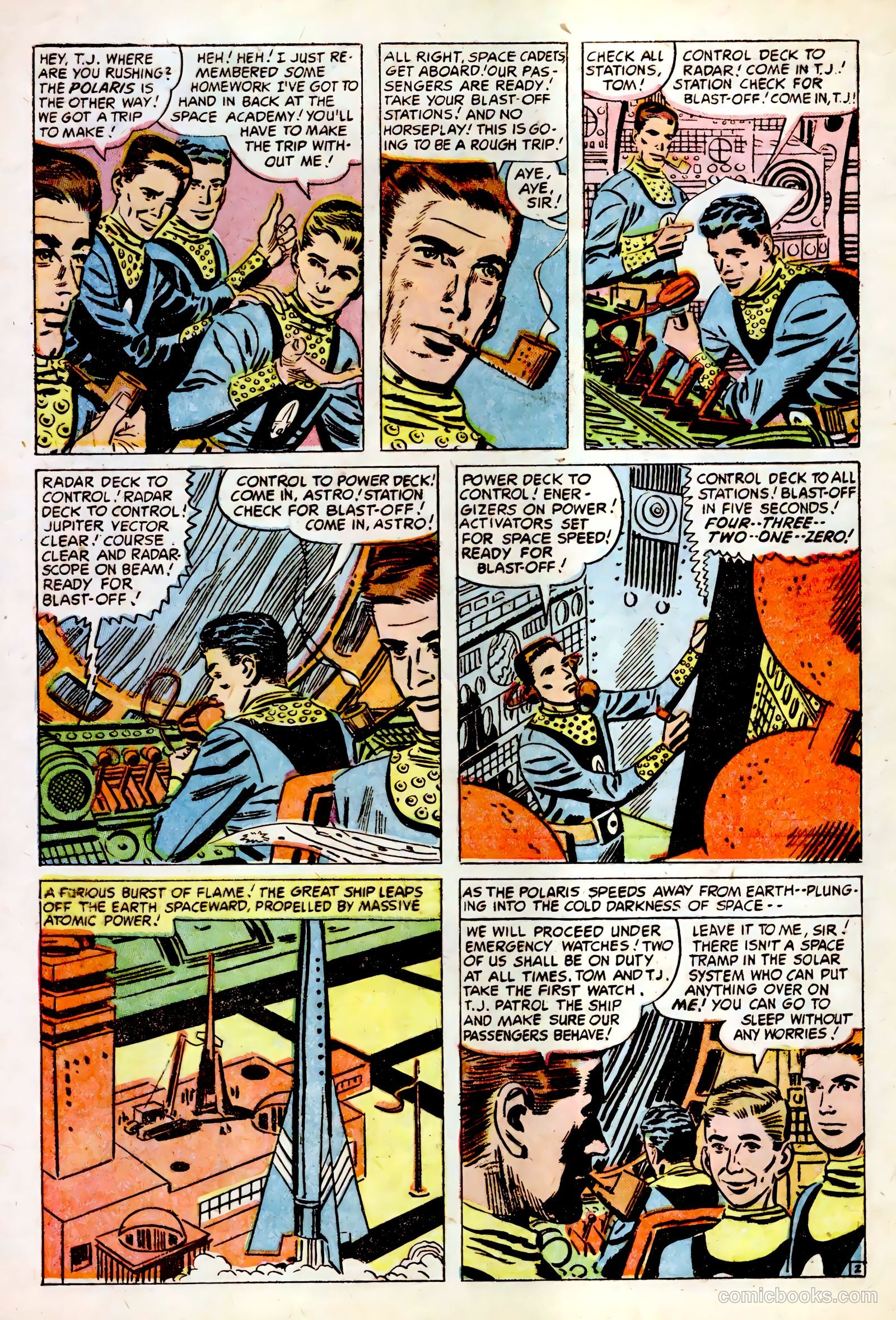 Tom Corbett, Space Cadet #3 — page 4 of 36
