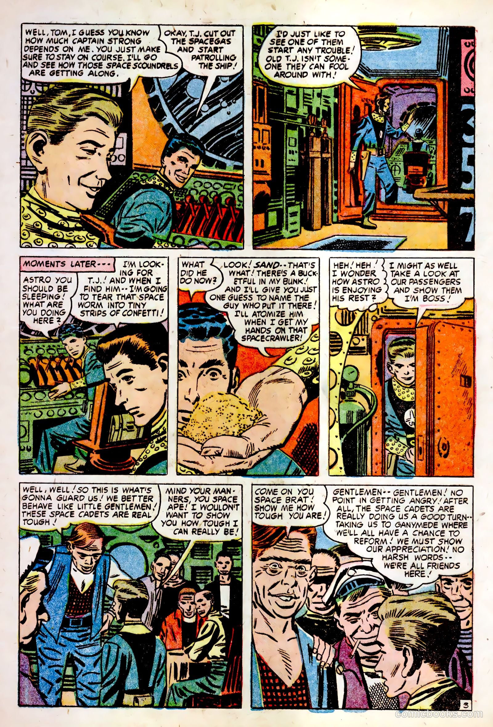 Tom Corbett, Space Cadet #3 — page 5 of 36